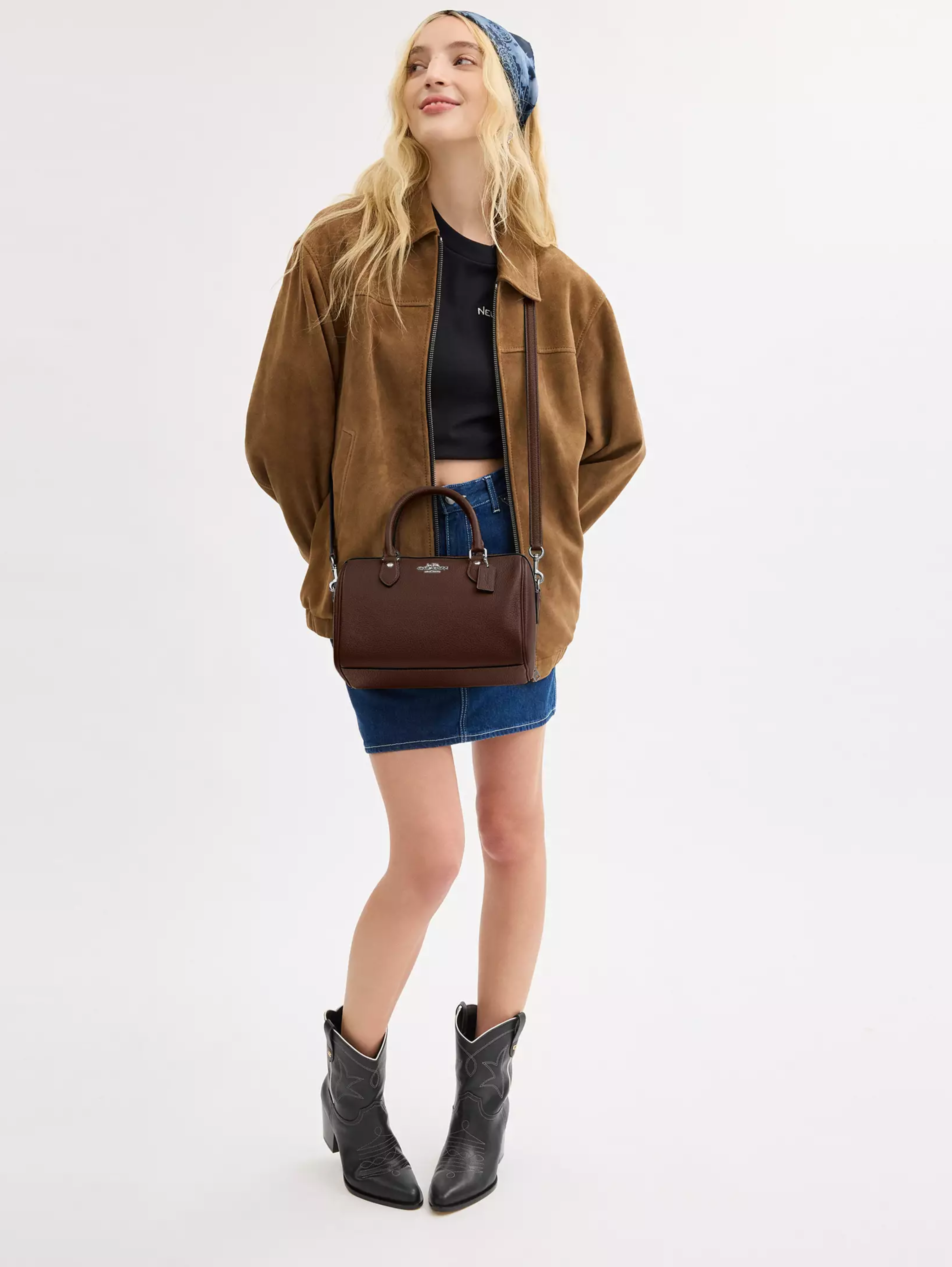 Rowan Satchel Bag In Signature Canvas