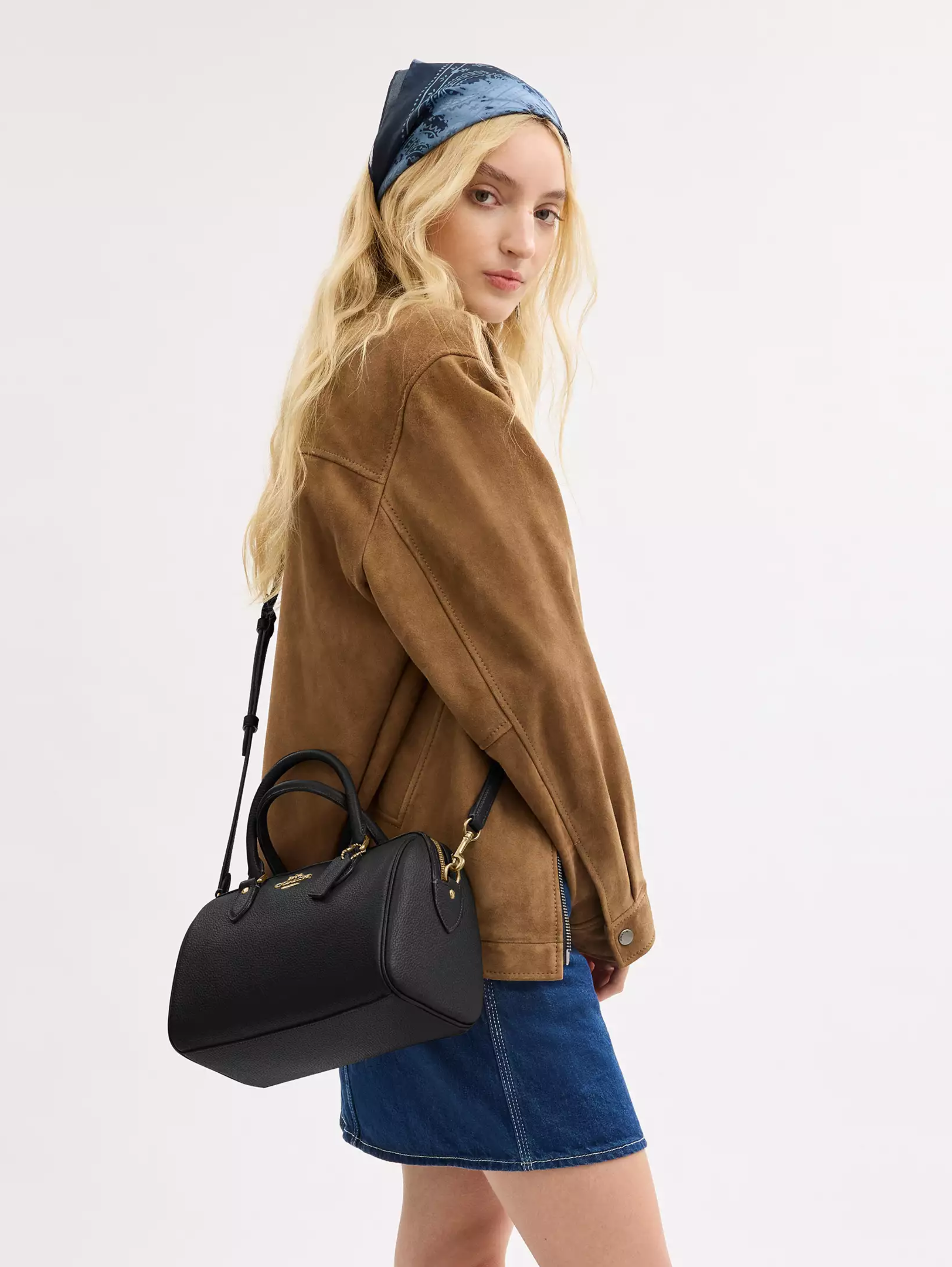 Rowan Satchel Bag In Signature Canvas