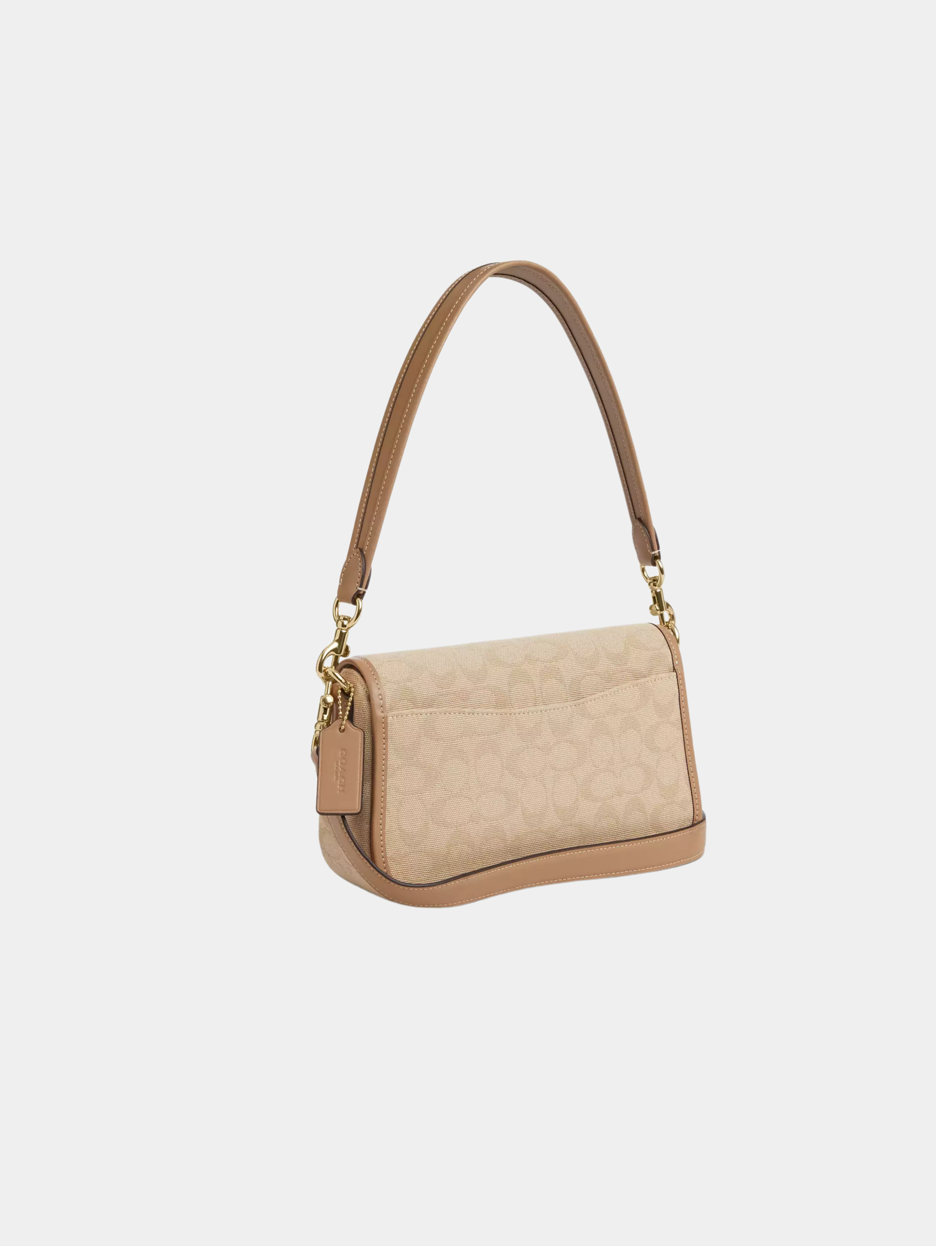 Hadley Shoulder Bag With Signature Canvas
