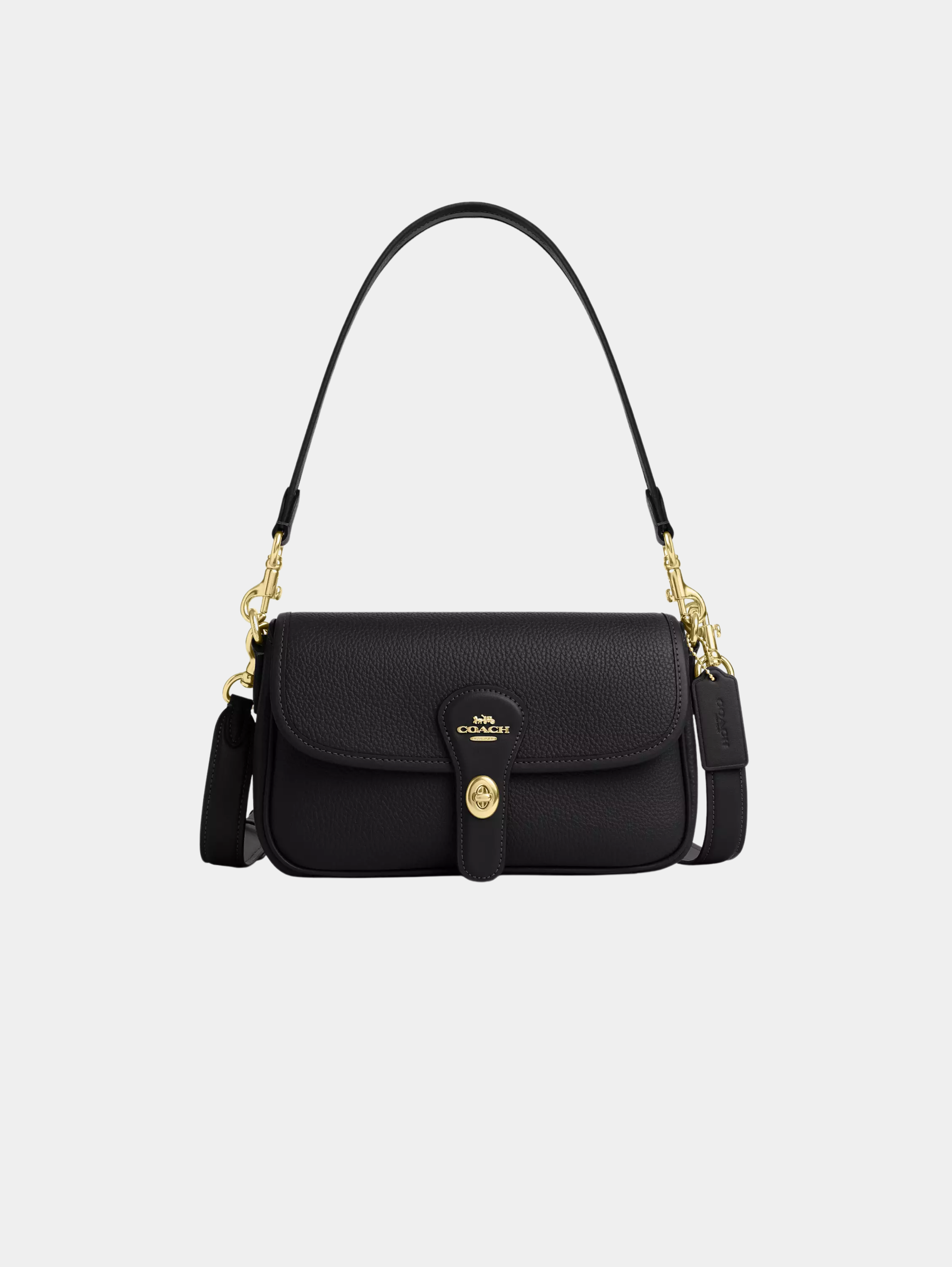Hadley Shoulder Bag With Signature Canvas