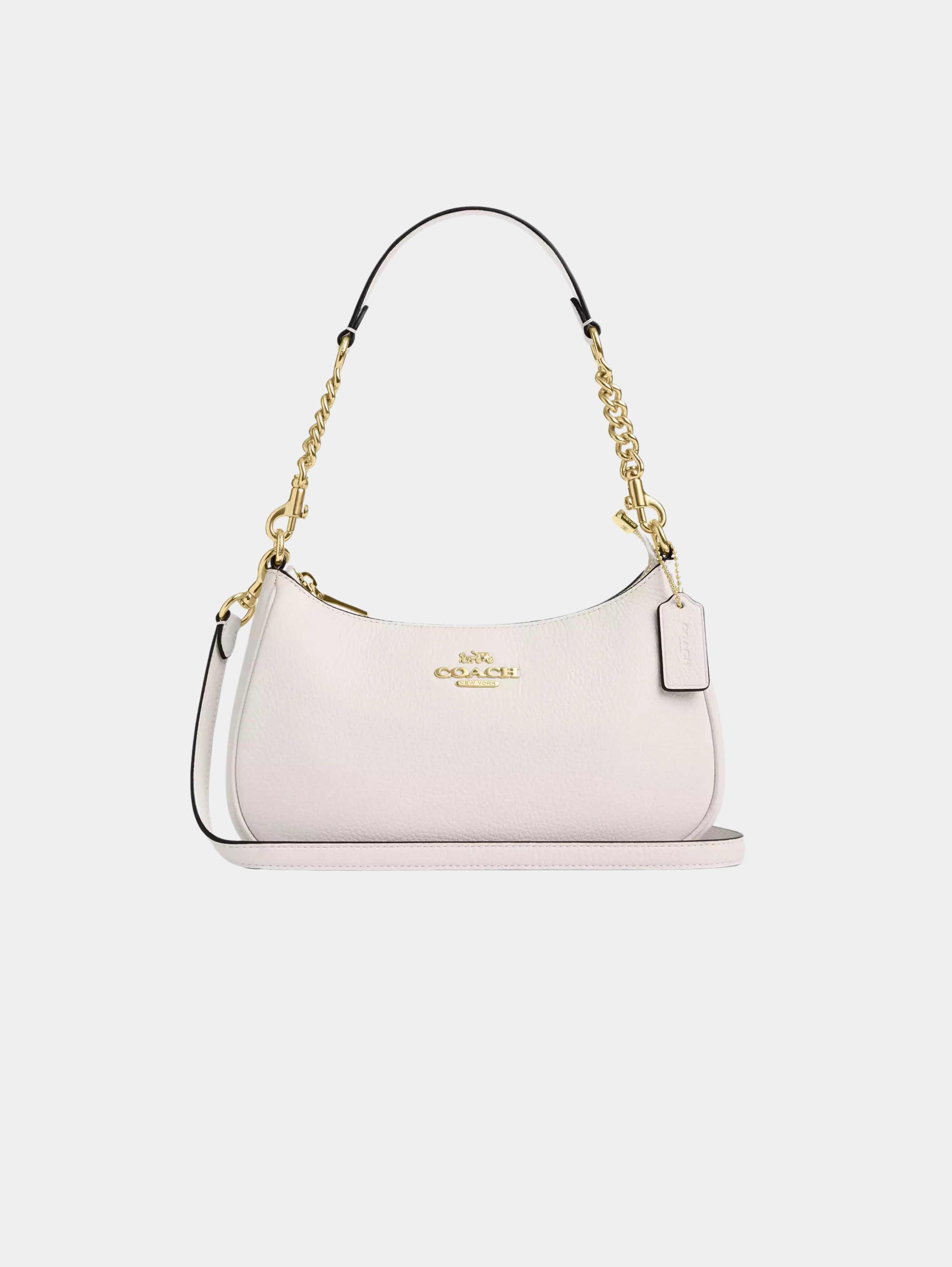 Bolso de hombro Teri en lona de firma