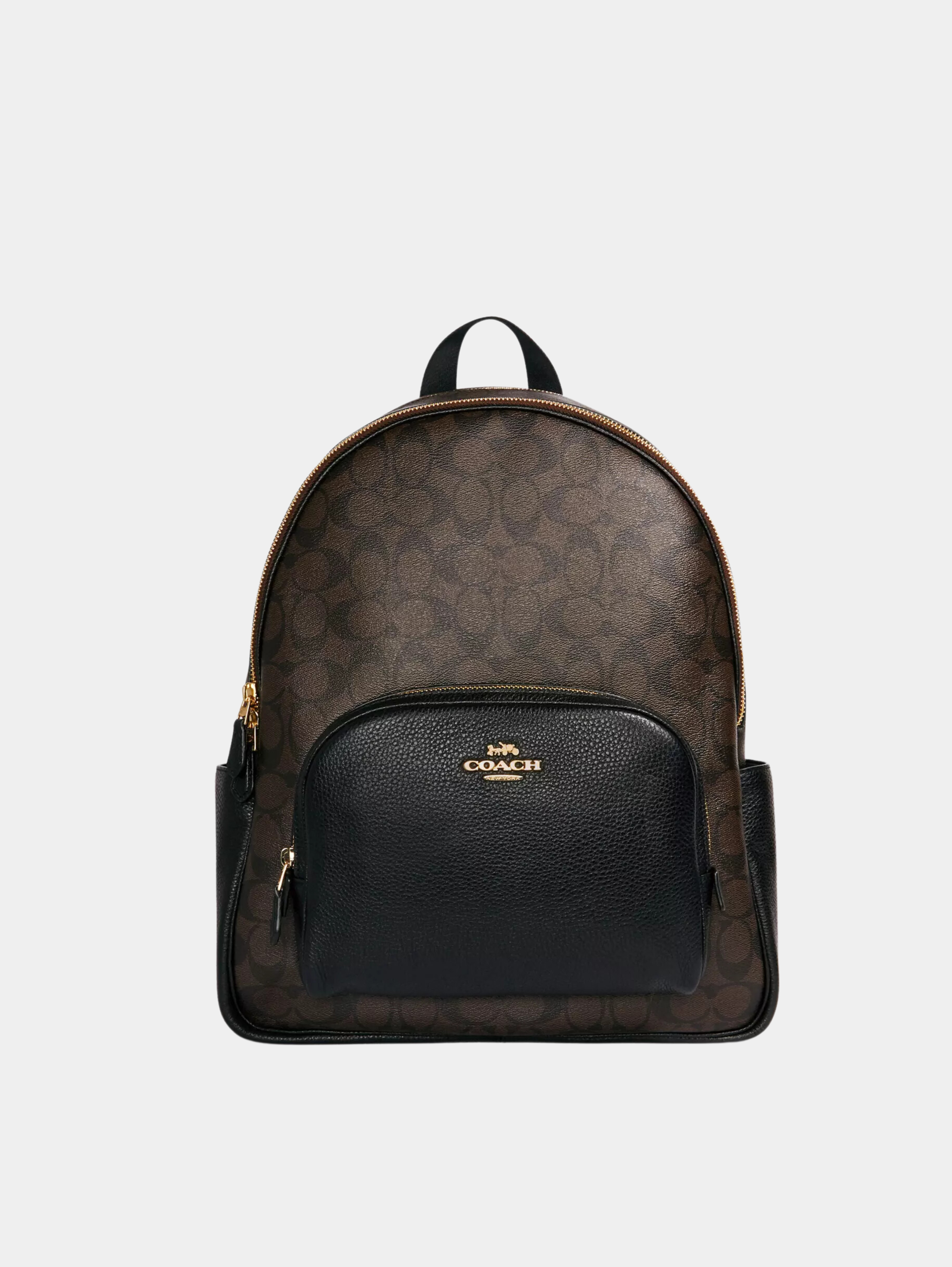 Large Court Backpack In Signature Canvas