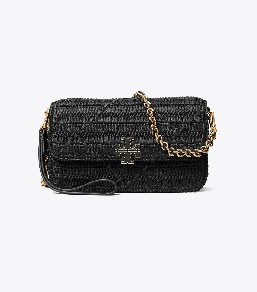 Britten Raffia Crochet Chain Wallet w. Wristlet