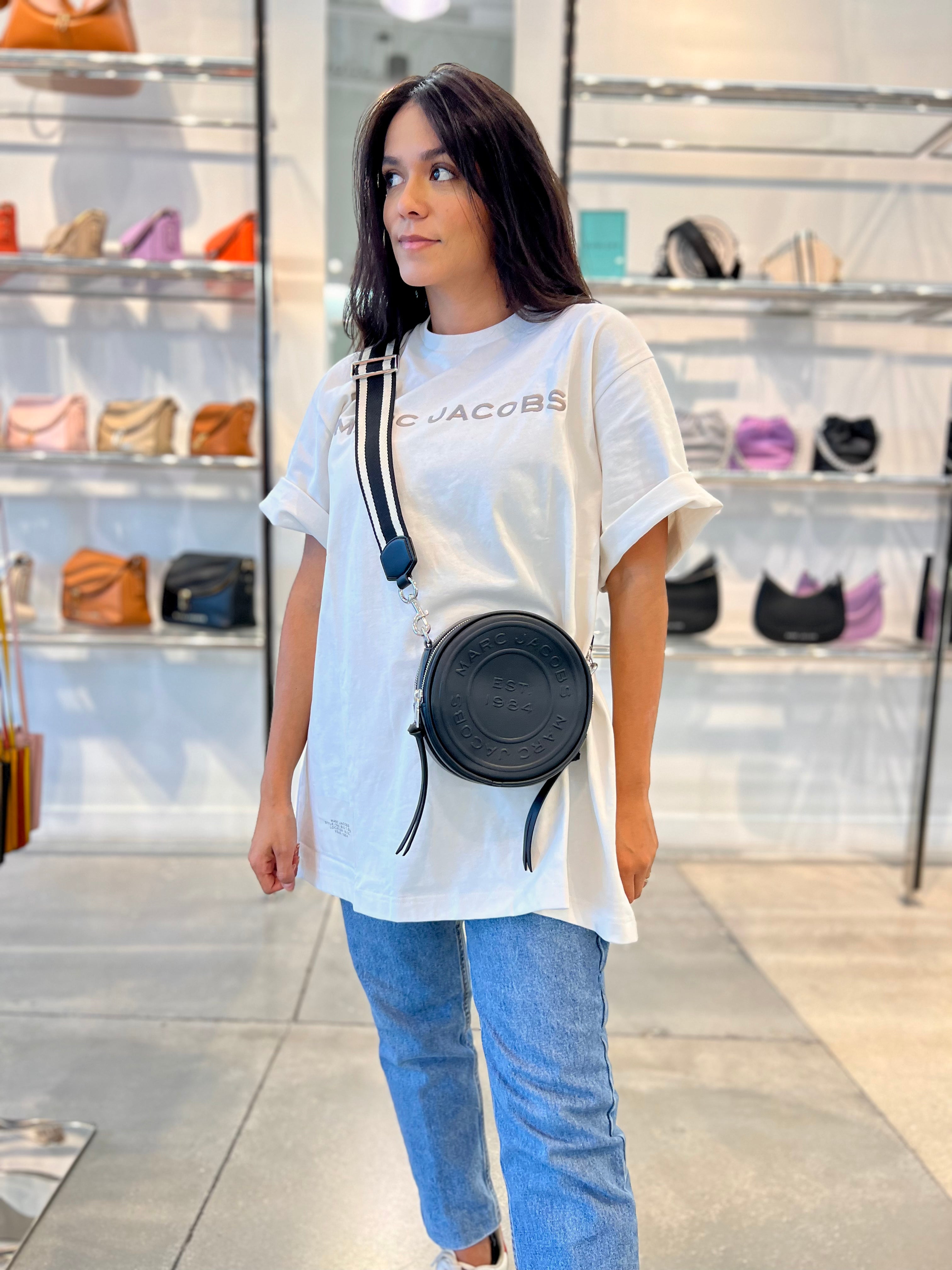 Marc Jacobs Bandolera Signet Circle