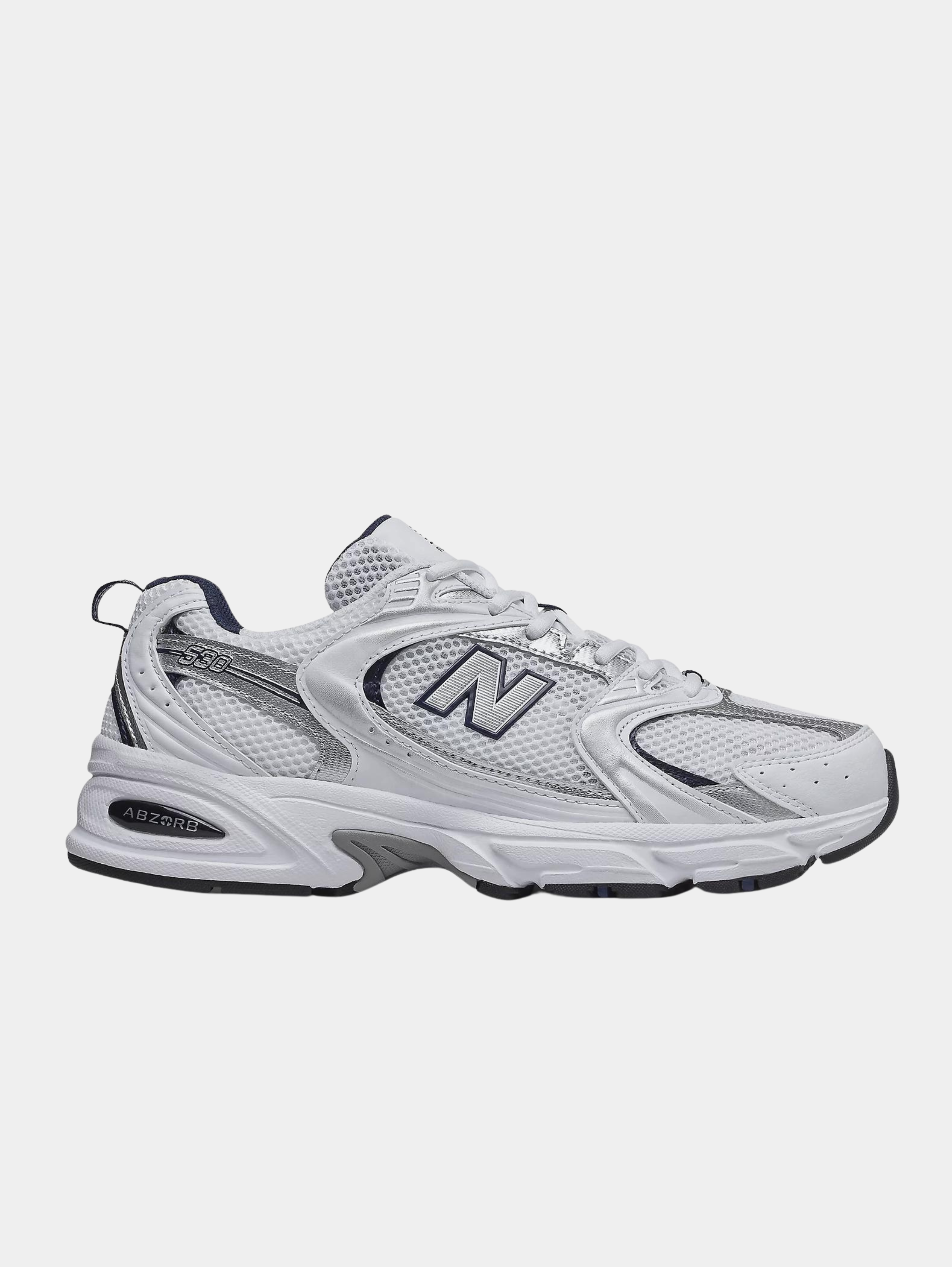 New Balance 530 Blancas Plata Armada