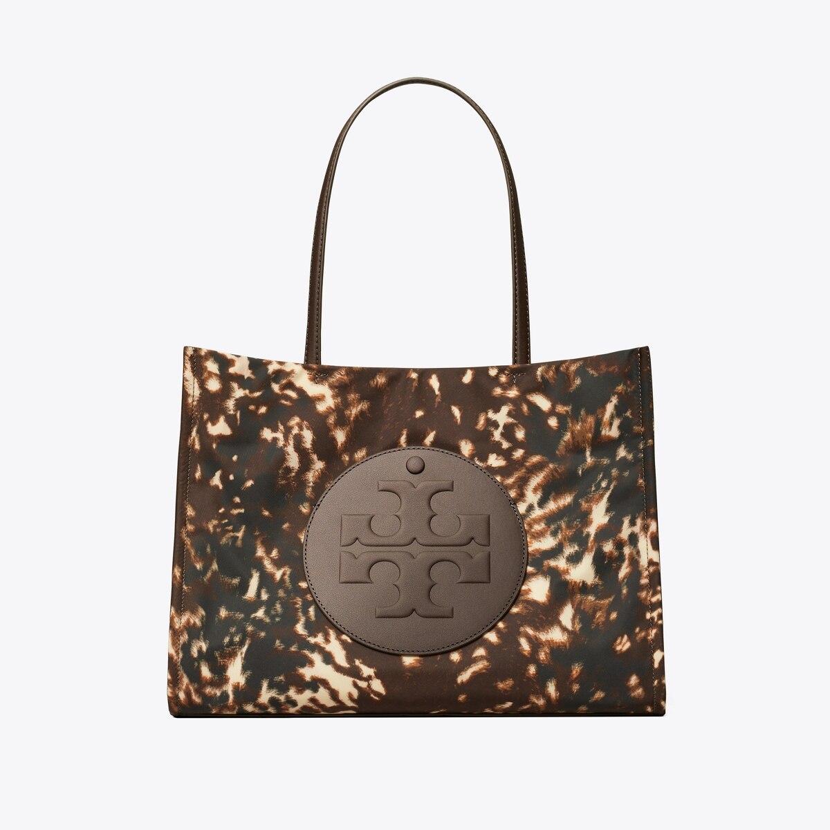 ELLA PRINTED NYLON SMALL TOTE