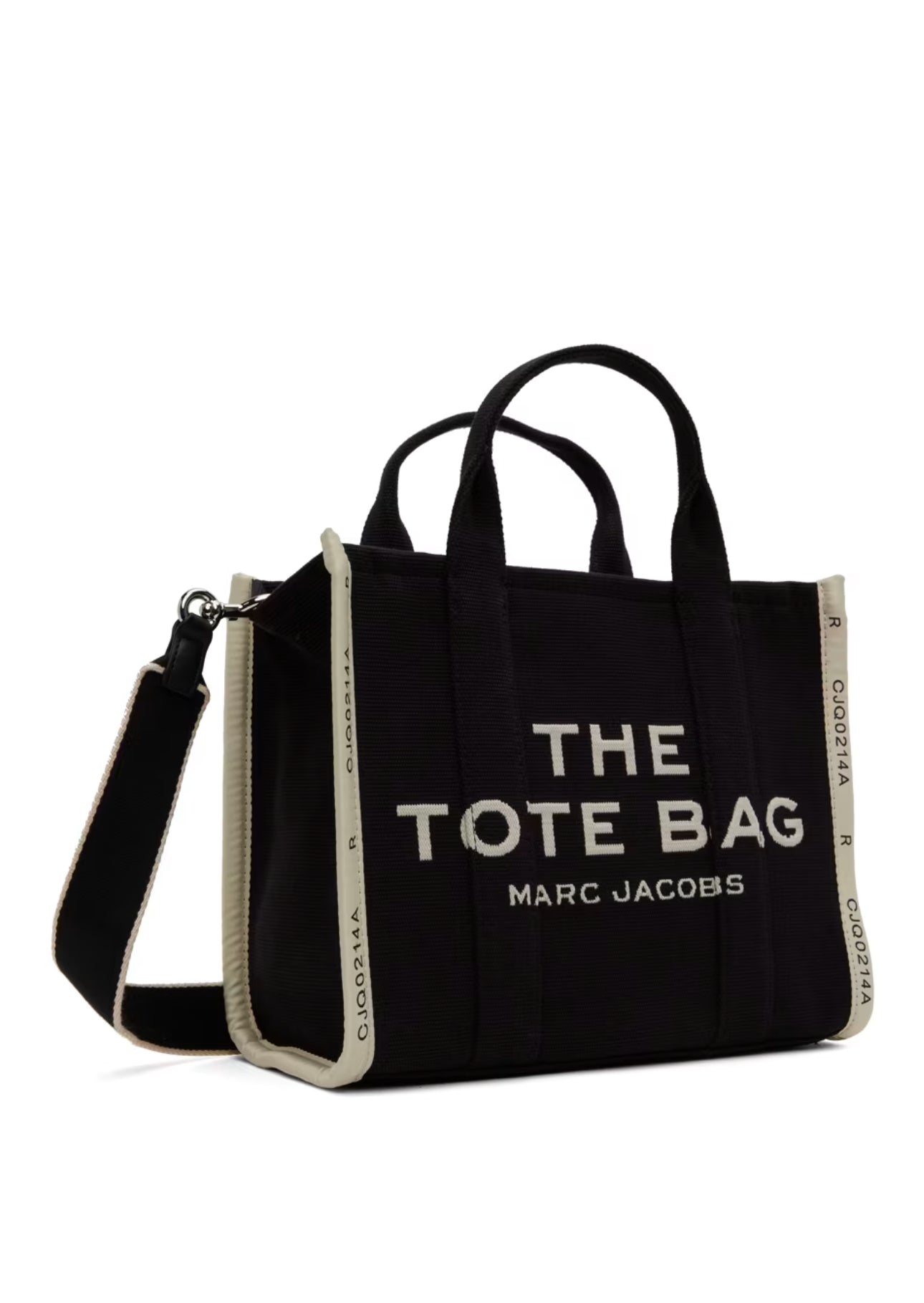 Black 'The Jacquard Medium' Tote