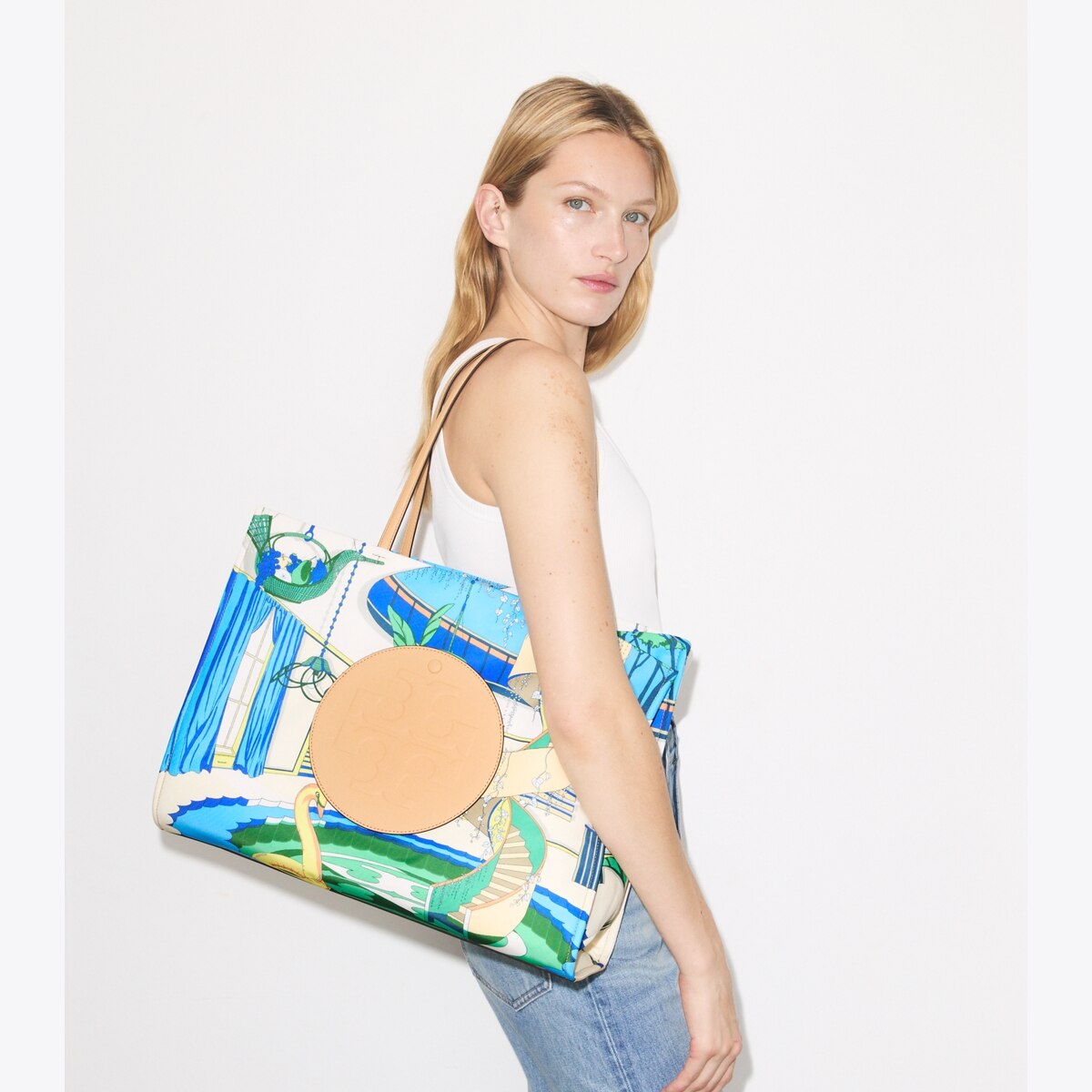 ELLA PRINTED TOTE