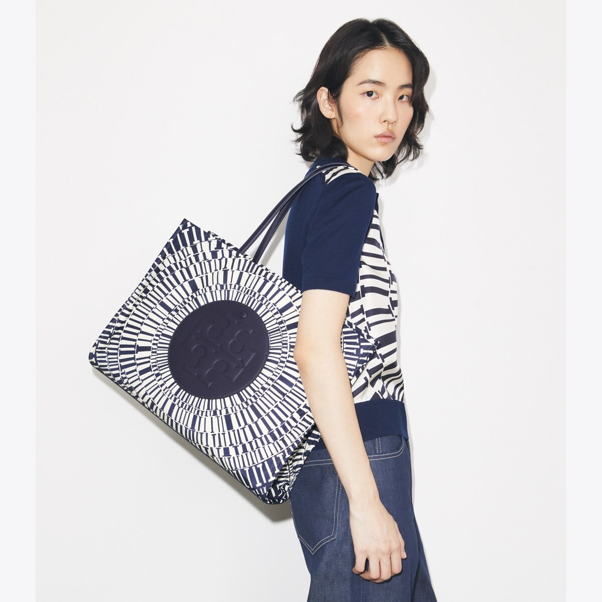 ELLA PRINTED TOTE