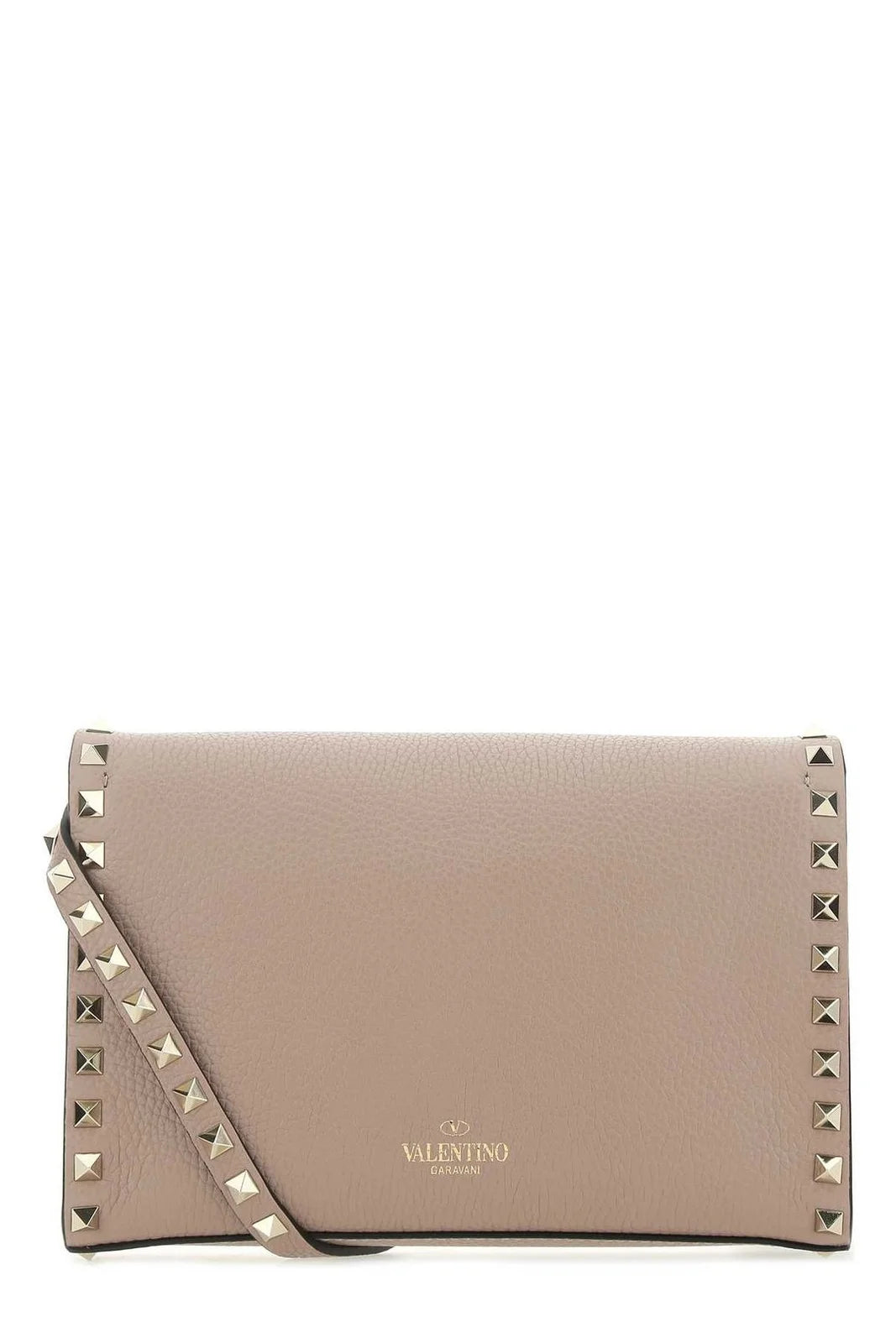 Valentino Garavani Rockstud Foldover Top Small Crossbody Bag