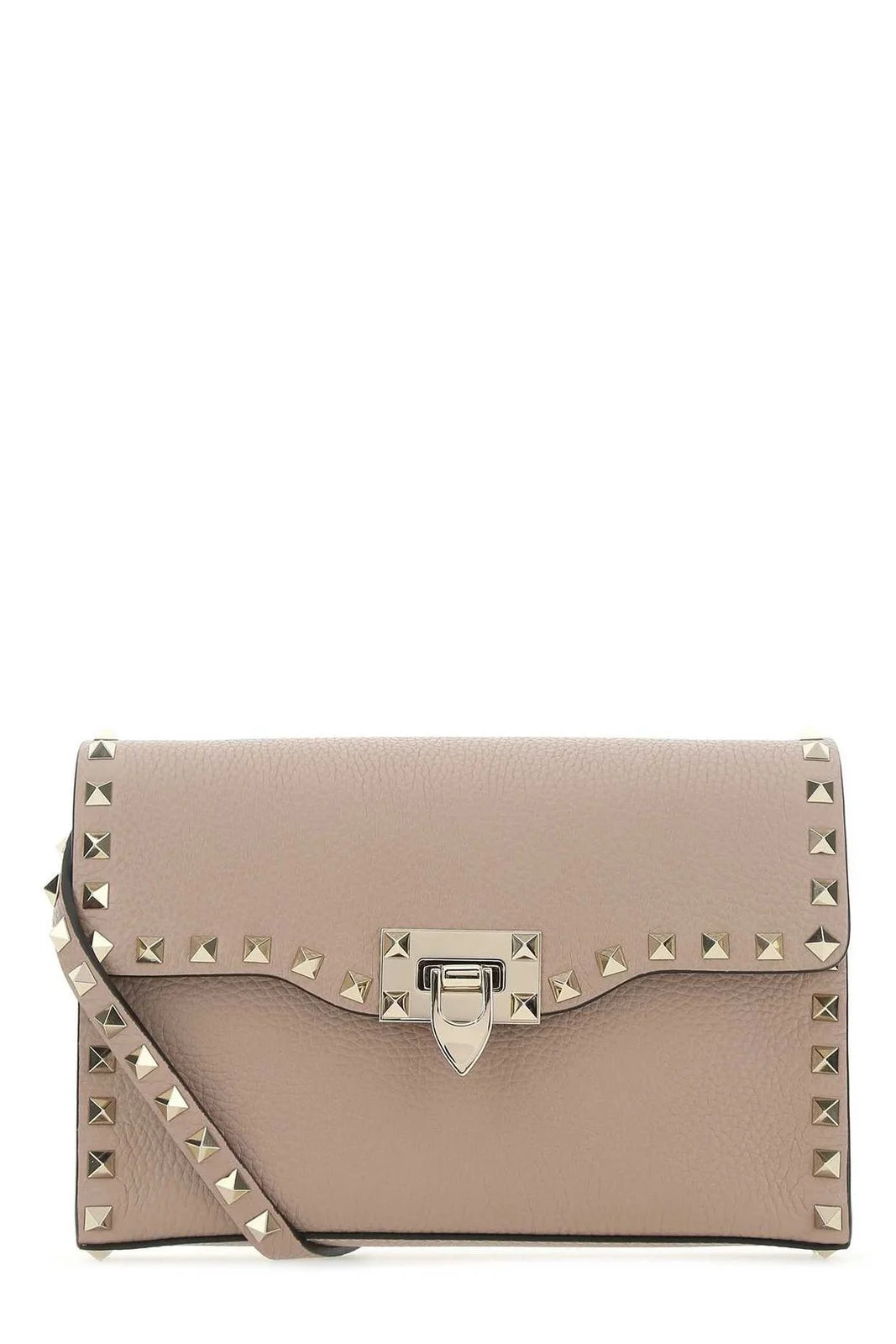 Valentino Garavani Rockstud Foldover Top Small Crossbody Bag