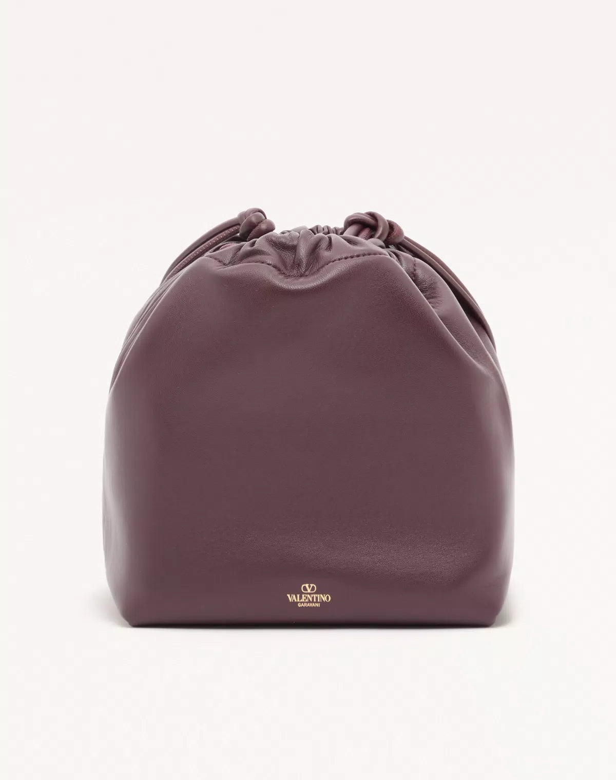 Vlogo pouf pouch bag in nappa leather