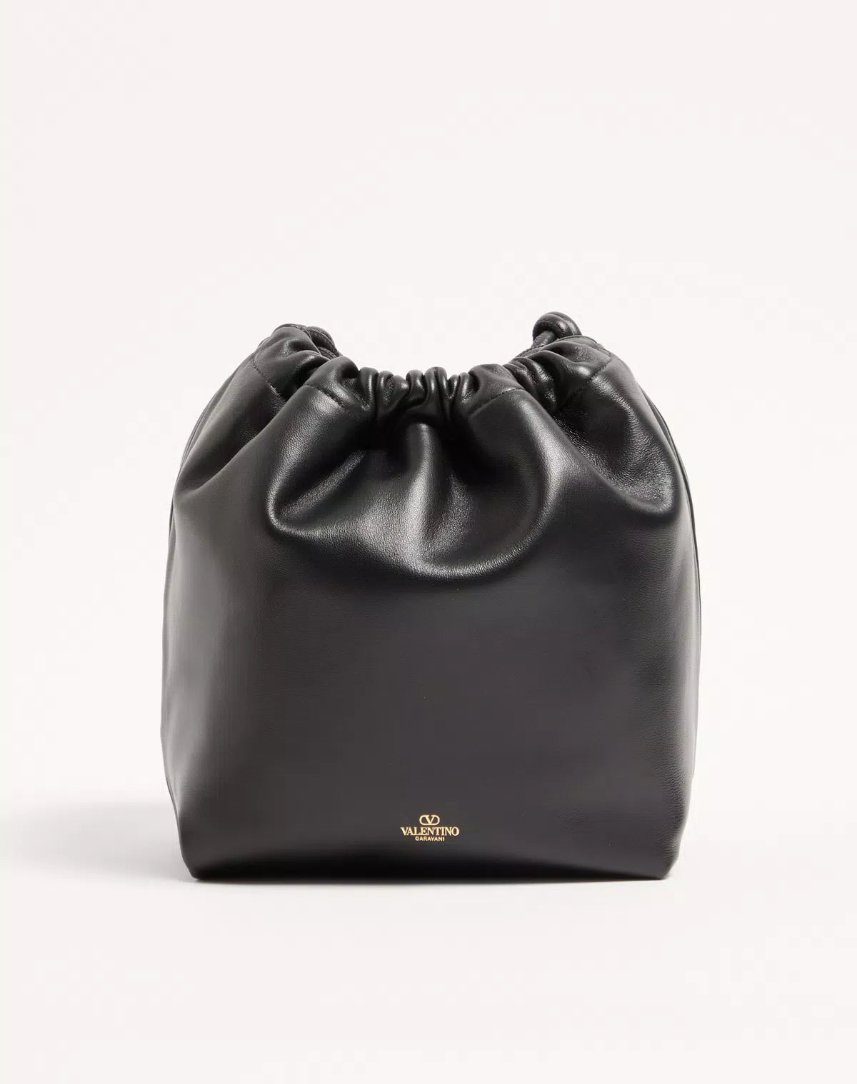 Vlogo pouf pouch bag in nappa leather