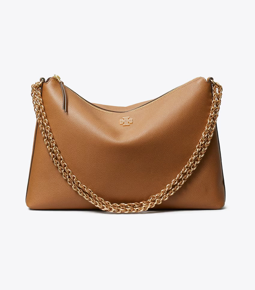 Pebbled Leather Shoulder Bag
