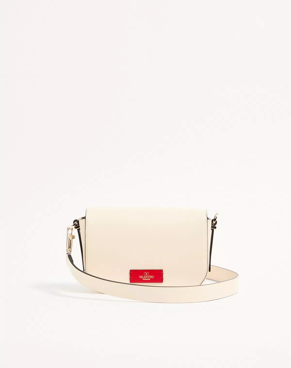 Vlogo walk small calfskin crossbody bag