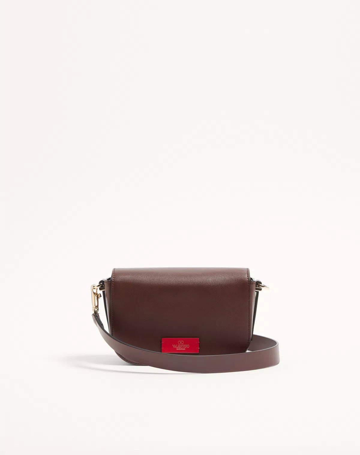 Vlogo walk small calfskin crossbody bag