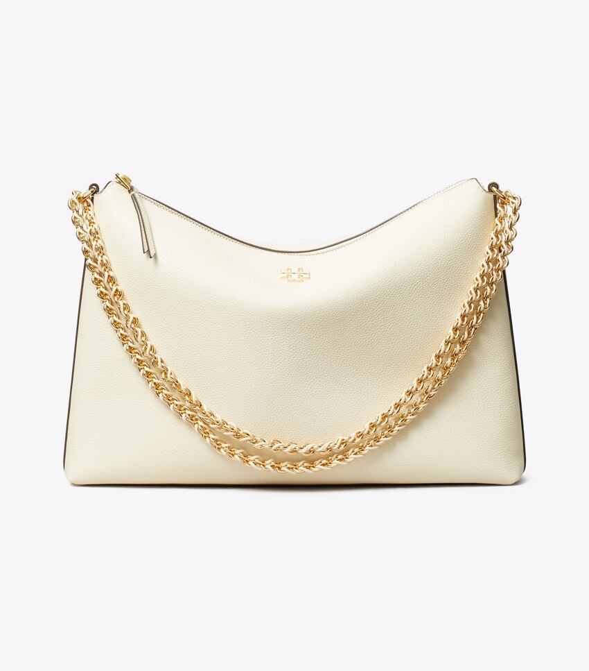 Pebbled Leather Shoulder Bag