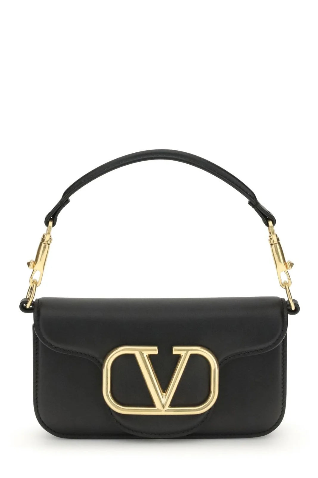 Valentino Locò Foldover Top Small Shoulder Bag