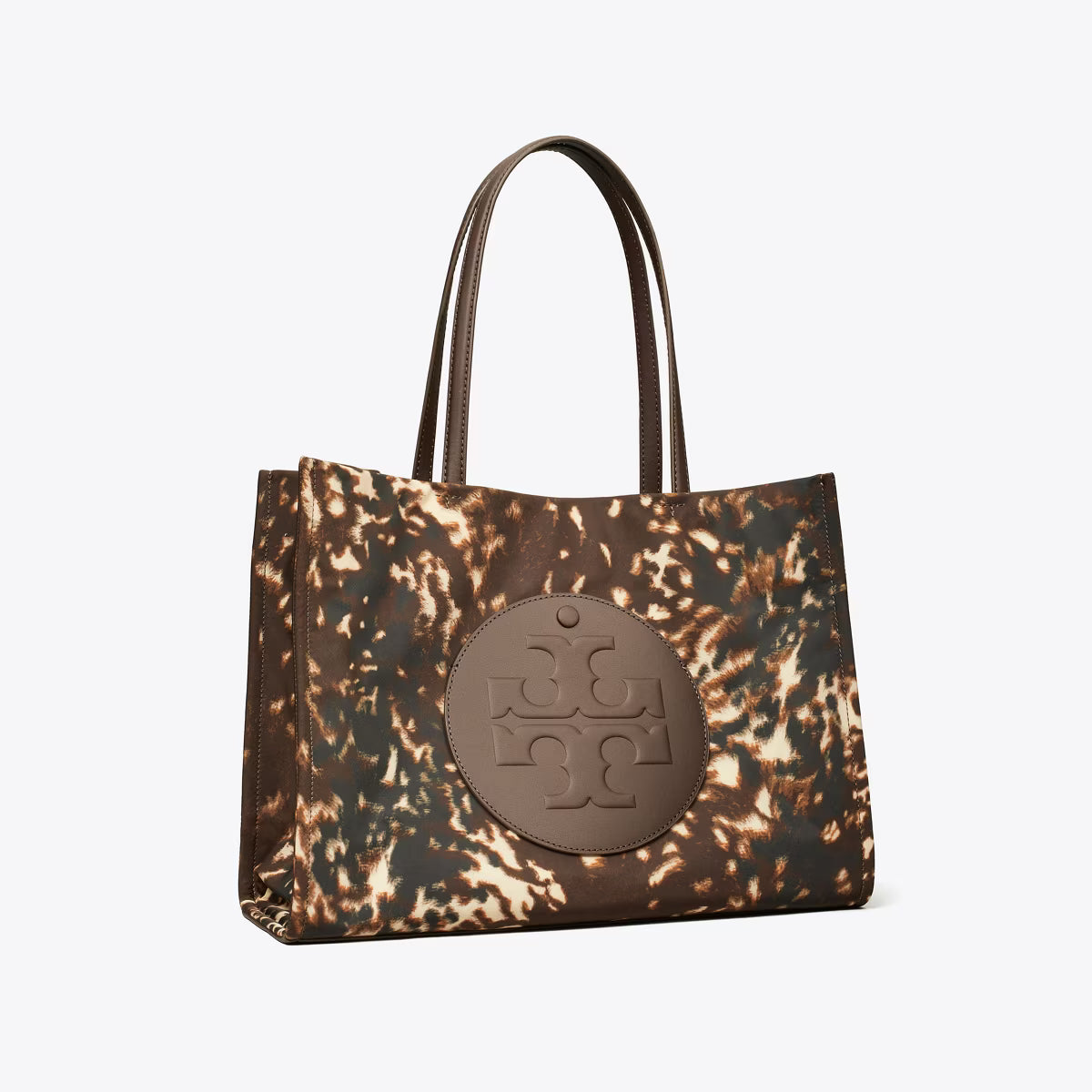 ELLA PRINTED NYLON SMALL TOTE