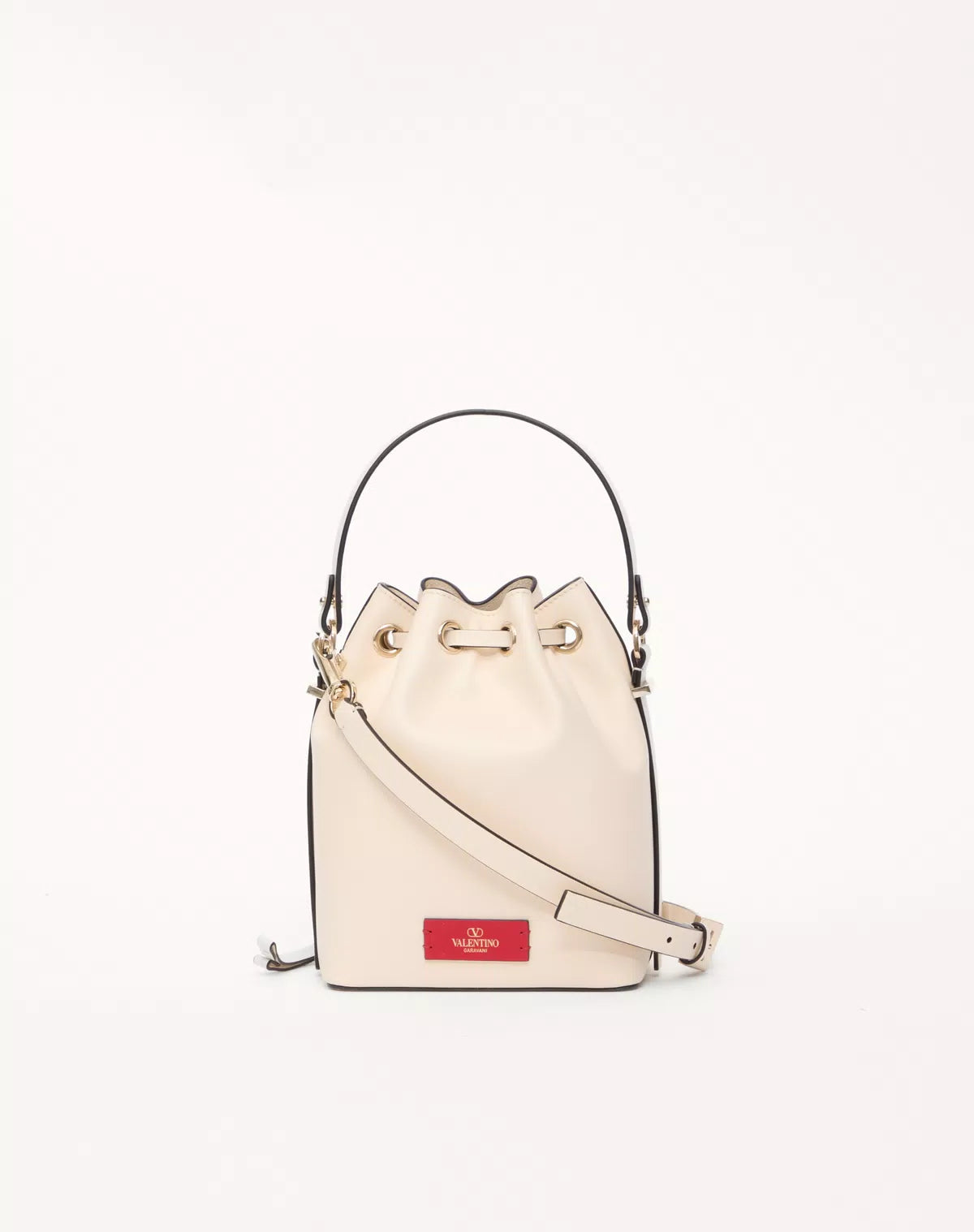 Vlogo walk bucket bag in calfskin