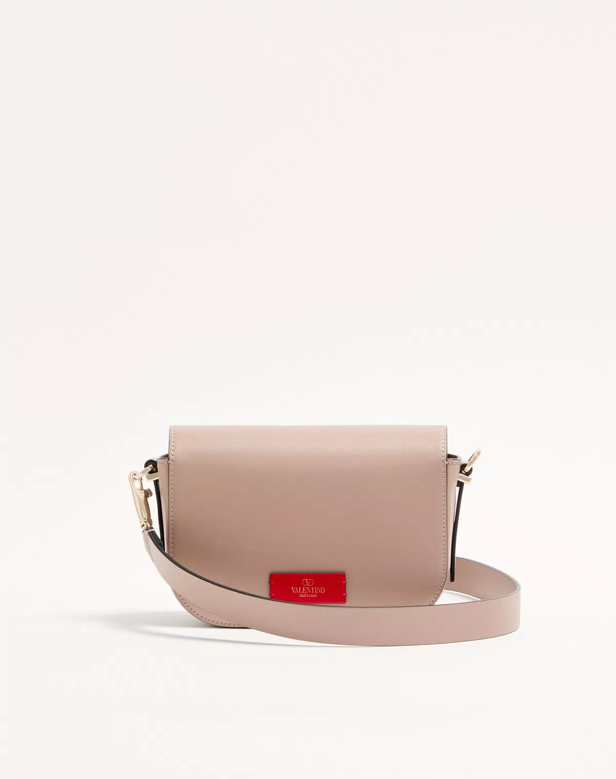 Vlogo walk small calfskin crossbody bag