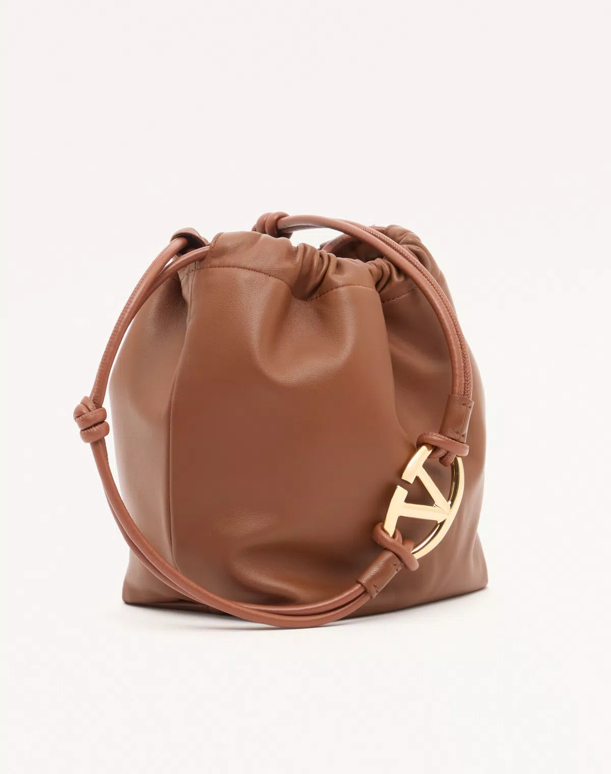 Vlogo pouf pouch bag in nappa leather