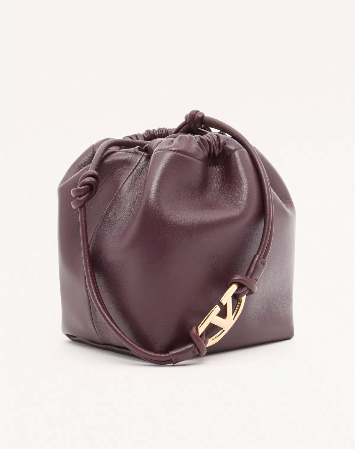 Vlogo pouf pouch bag in nappa leather