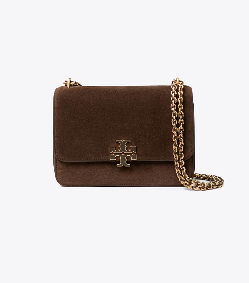 Britten Suede Small Shoulder Bag