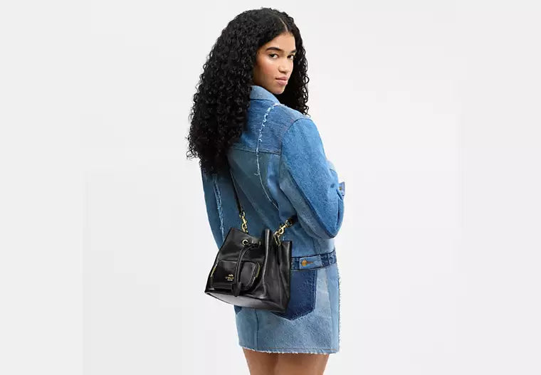 Rowan Bucket Bag With Pocket