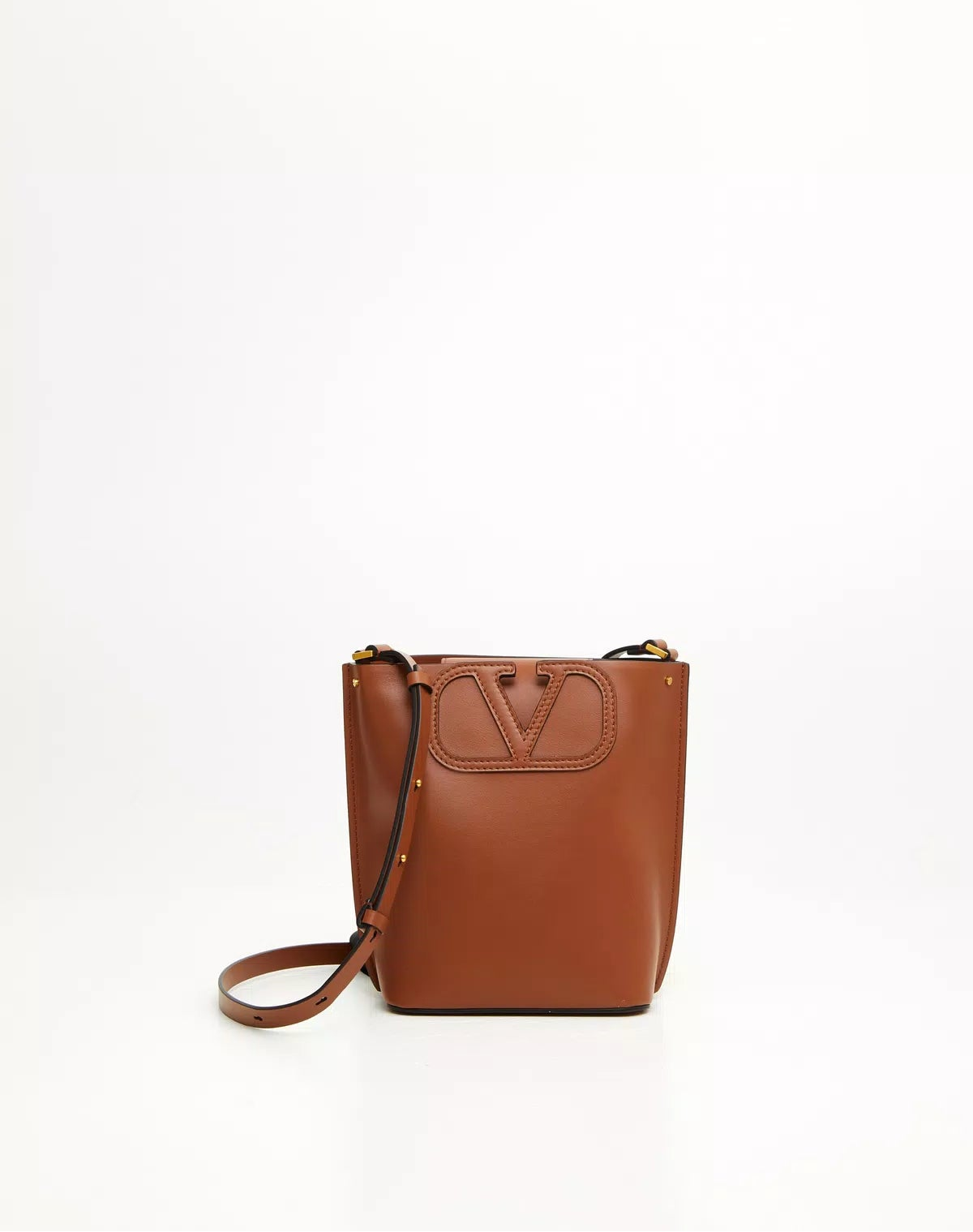 Fill me small calfskin bucket bag