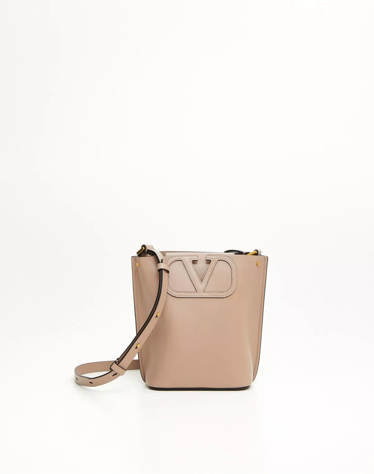 Fill me small calfskin bucket bag