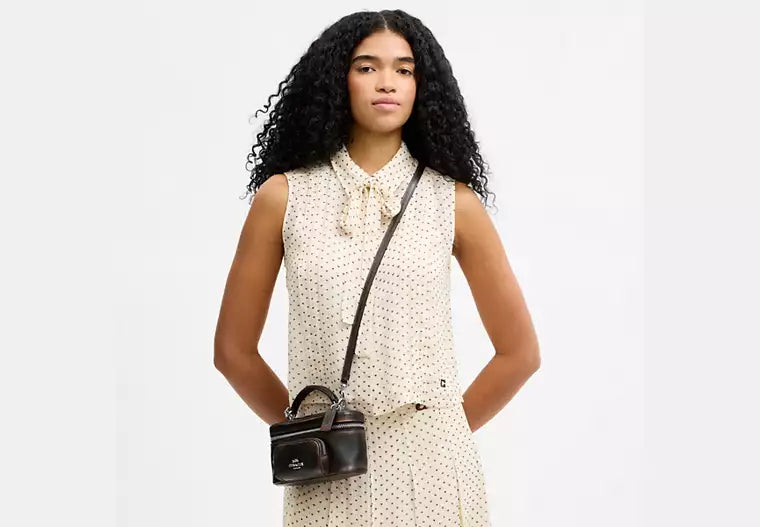 Rainer Crossbody Bag 18 With Pocket In Loved Leather