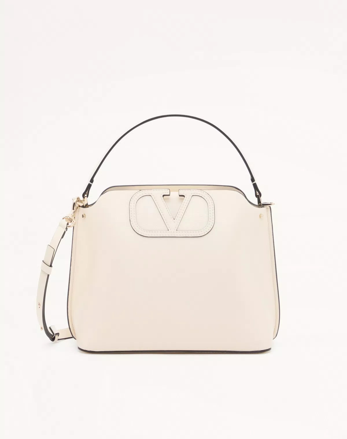 Fill me handbag in grainy calfskin