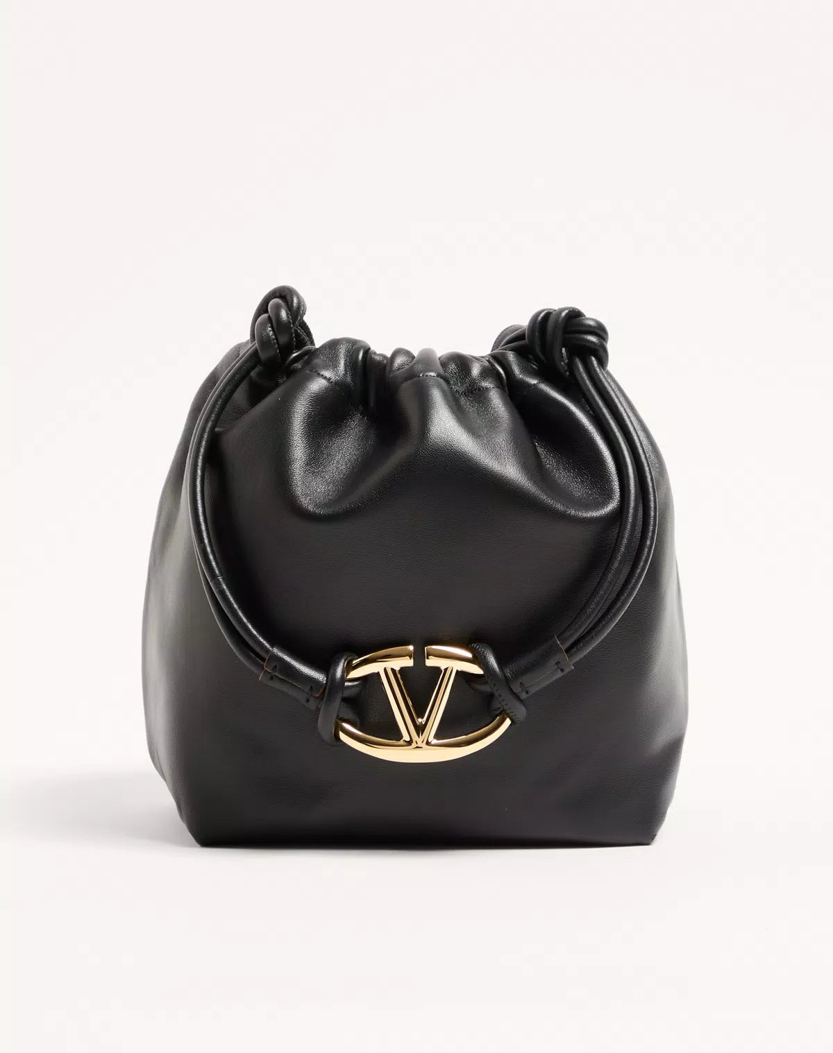 Vlogo pouf pouch bag in nappa leather
