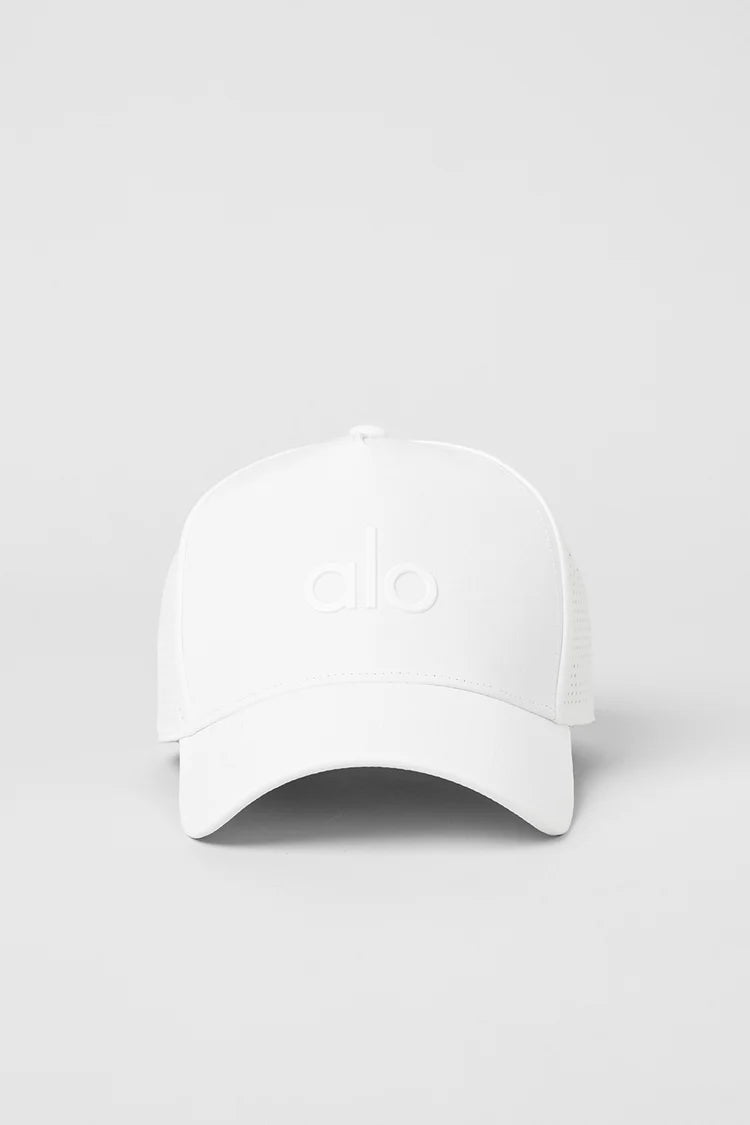 Performance District Trucker Hat White