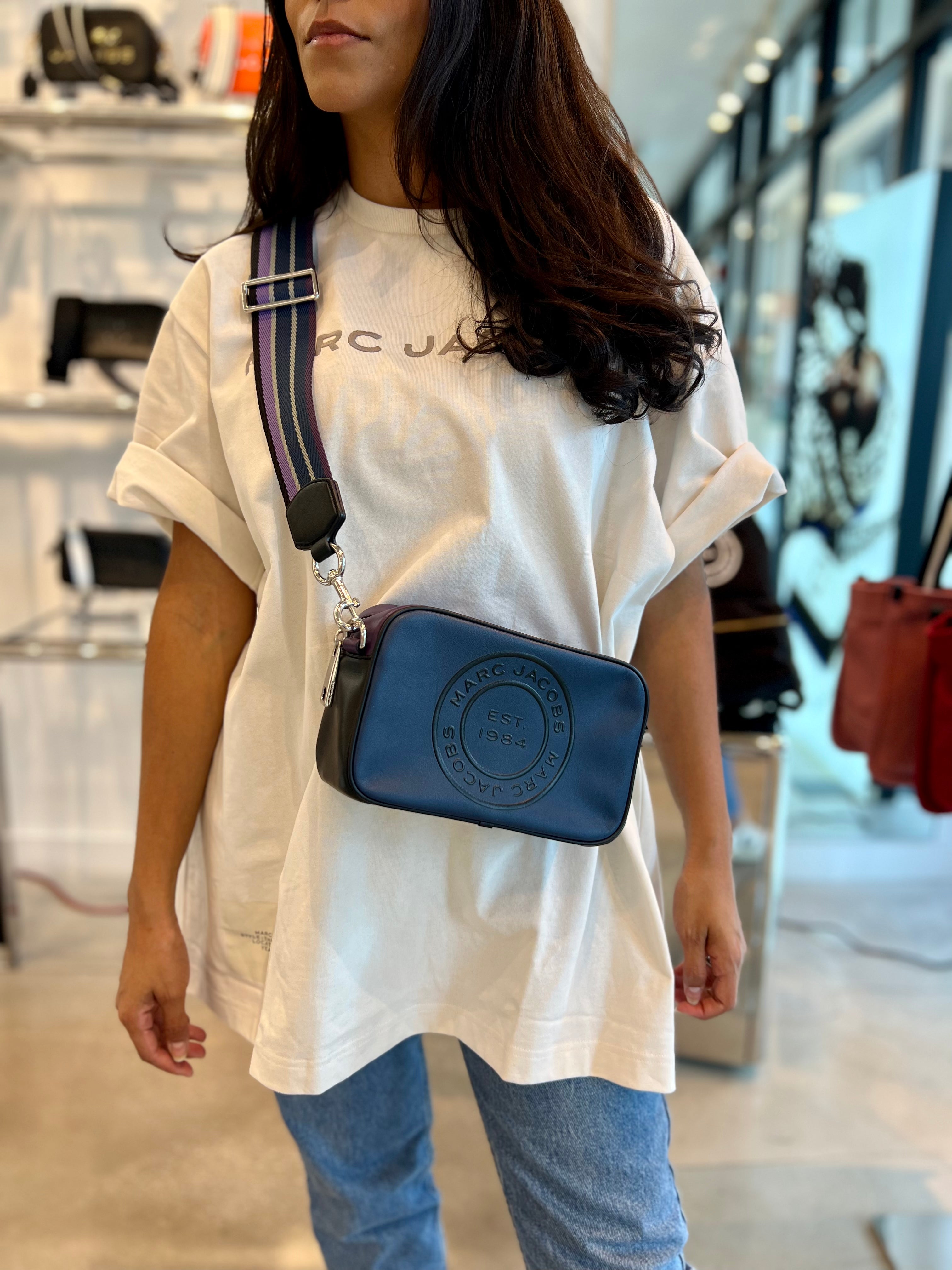 Marc Jacobs Bolso Flash Azul Azul Multi