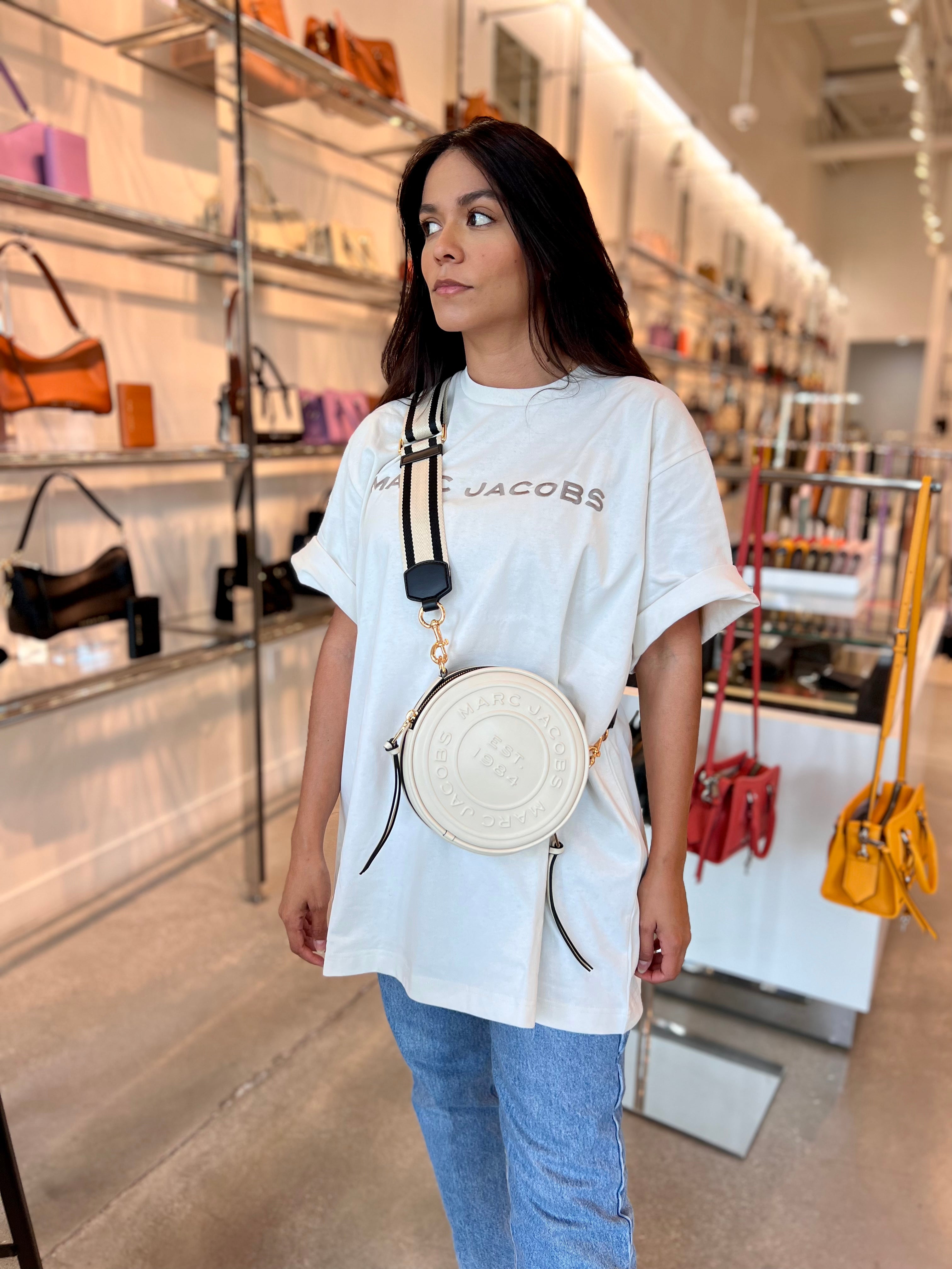Marc Jacobs Bandolera Signet Circle