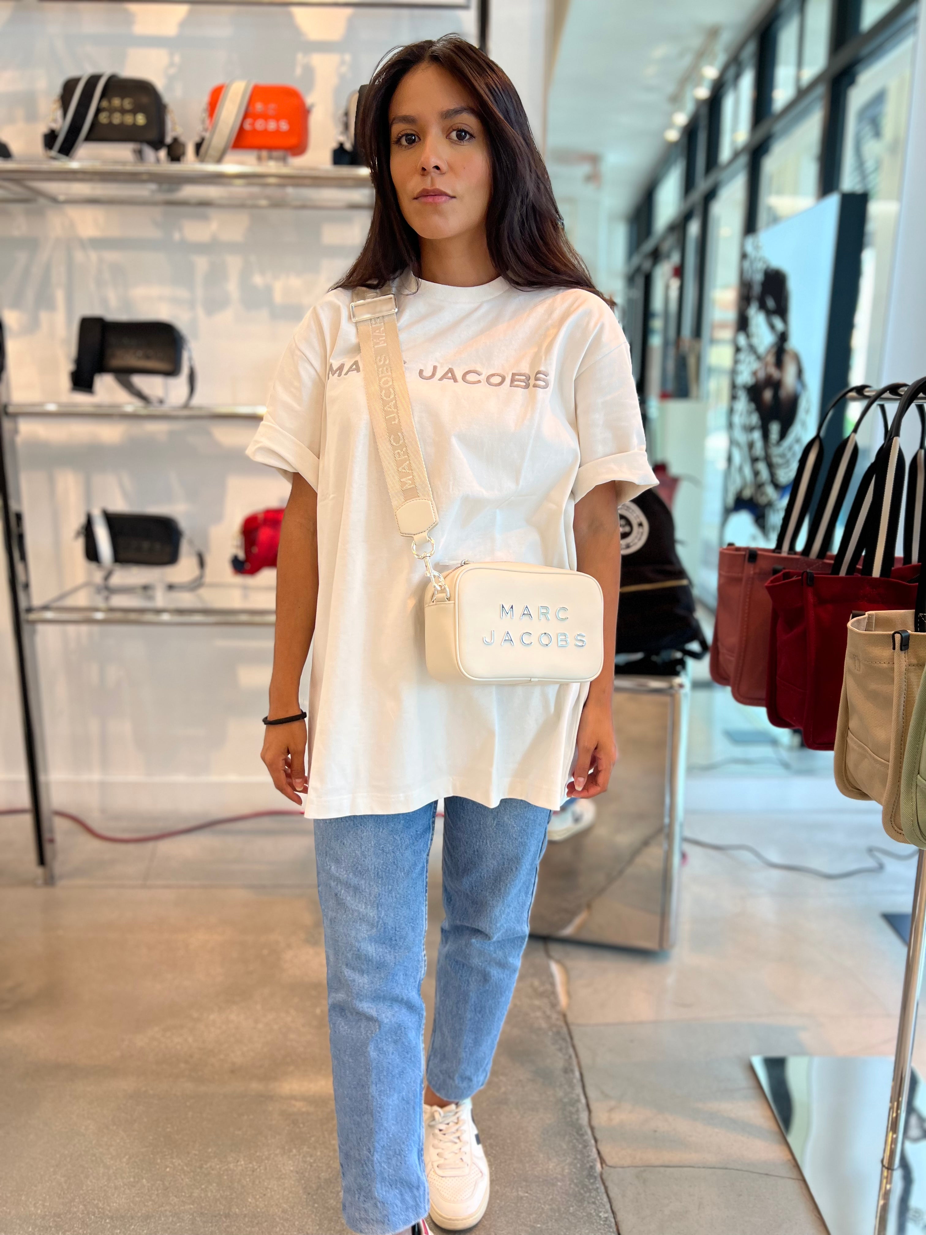 Marc Jacobs Bolso Flash Blanco