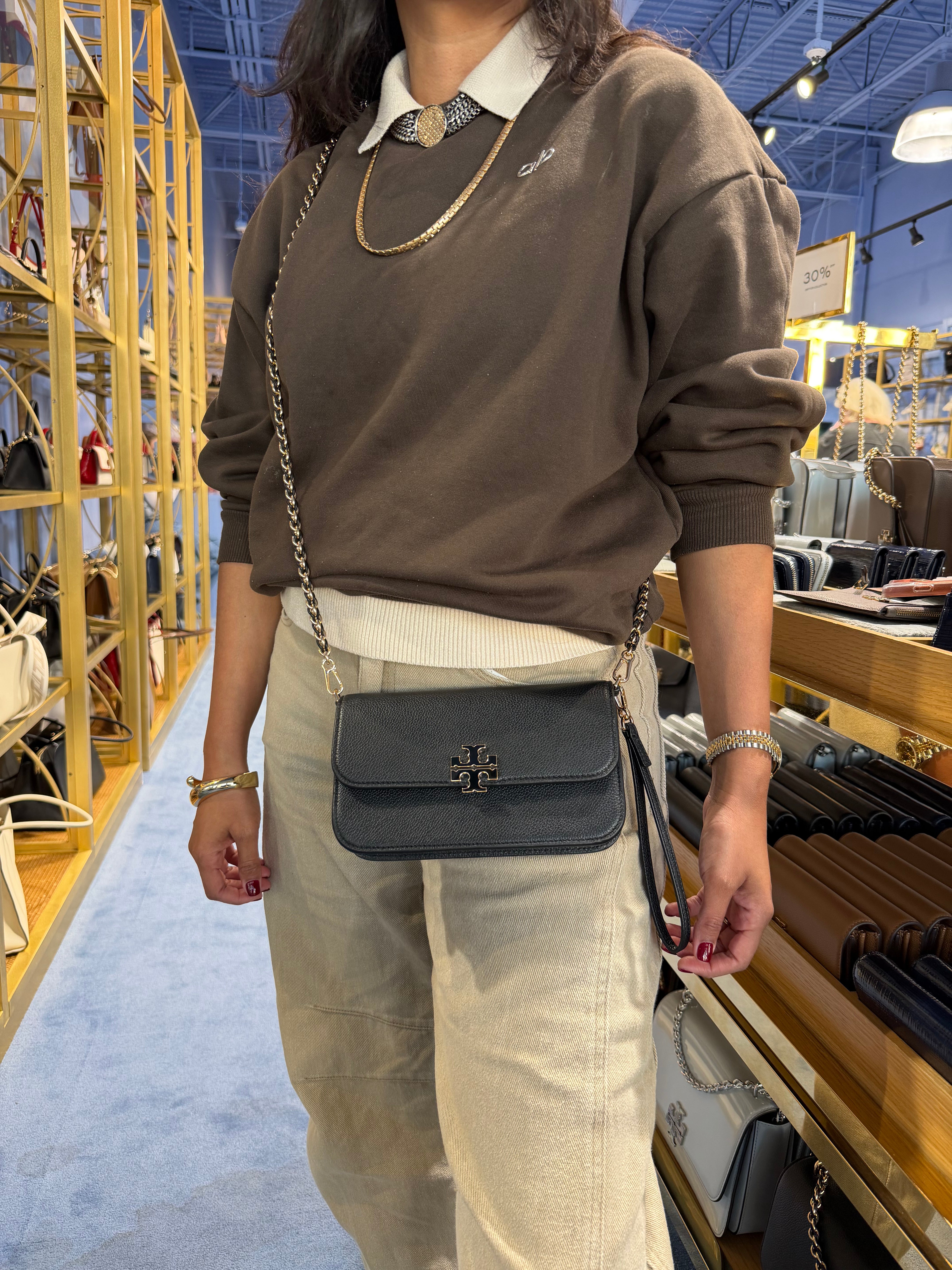 Britten Chain Wallet with Wristlet