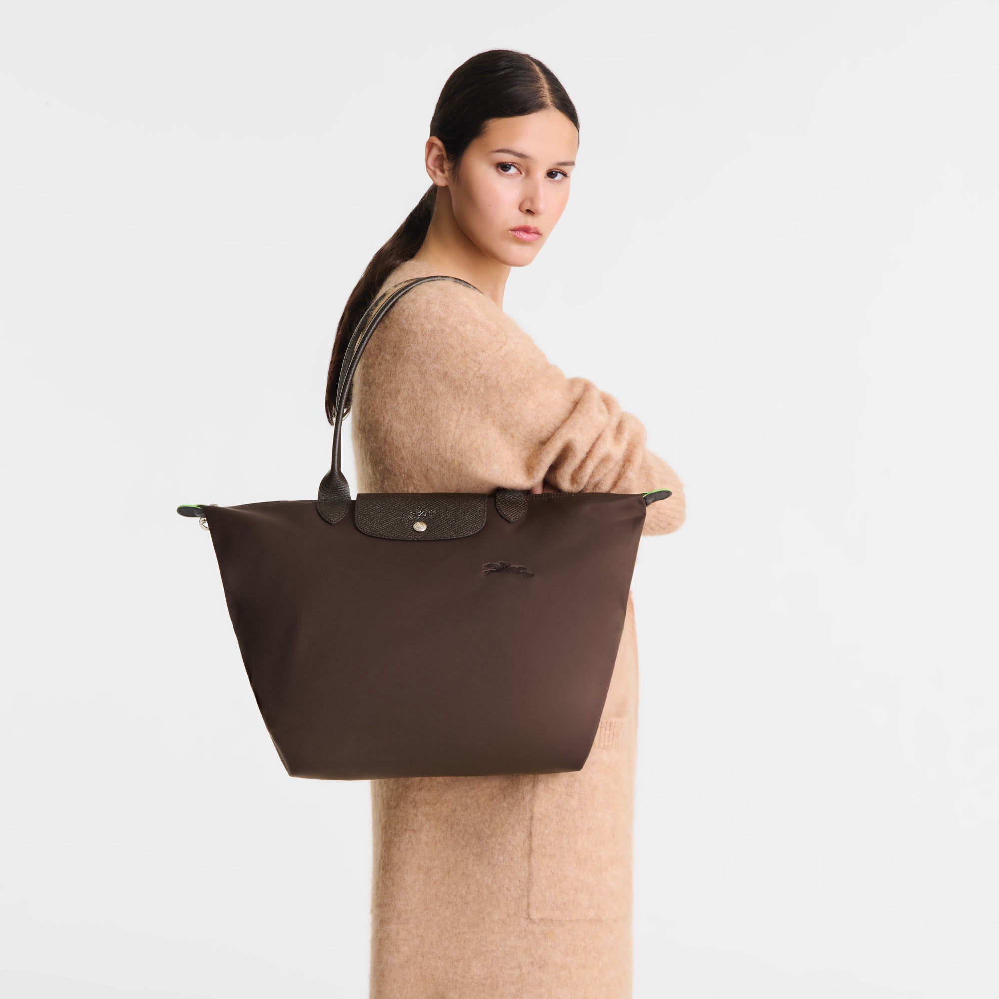 Le Pliage Green L Tote bag