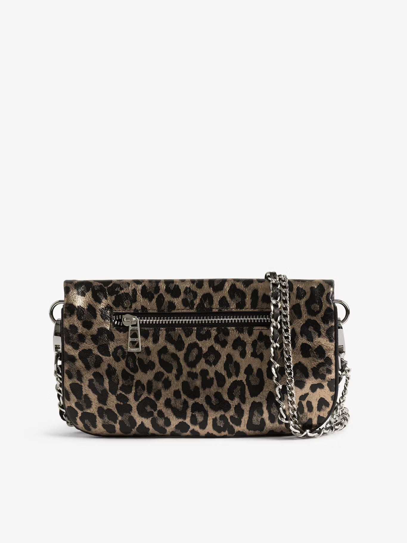 Rock Nano Metal Leopard Clutch