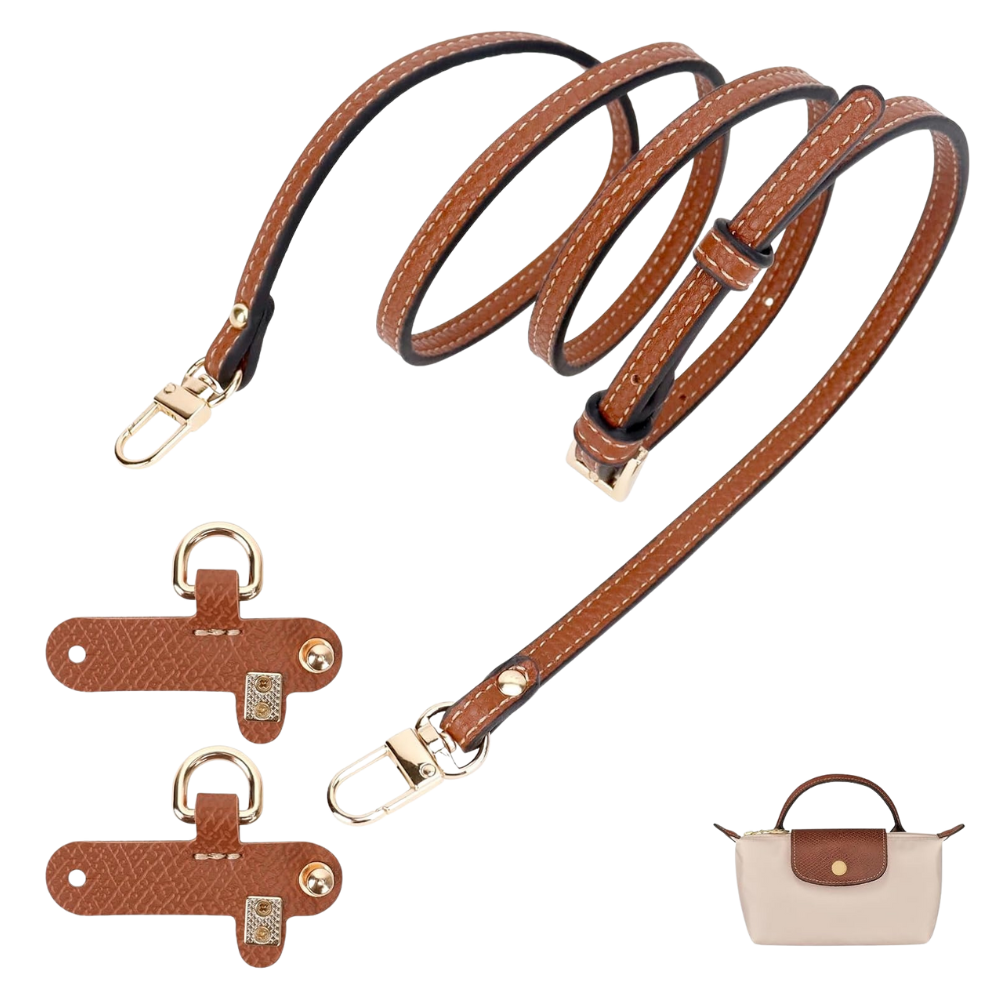 Strap Kit Compatible with Longchamp Mini Bags (Generic)