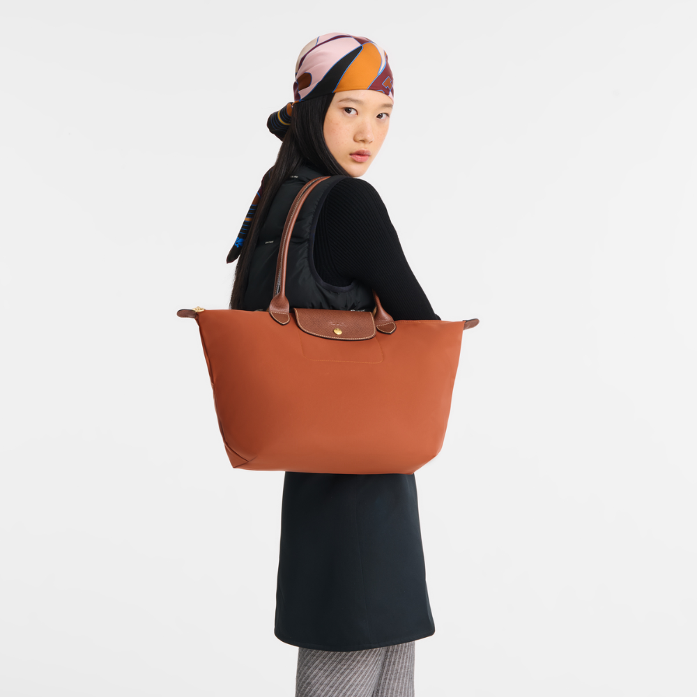 Le Pliage Original L Tote bag Brick
