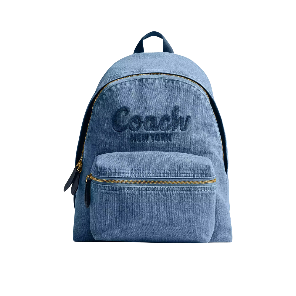 Cargo Backpack in Denim