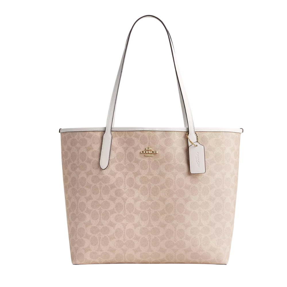 City Tote In Signature Canvas City Tote In Signature Canvas