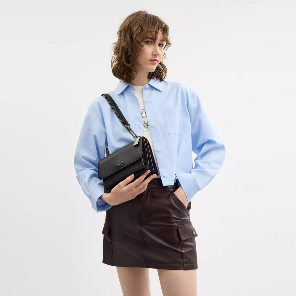 Klare Crossbody Bag In Signature Canvas