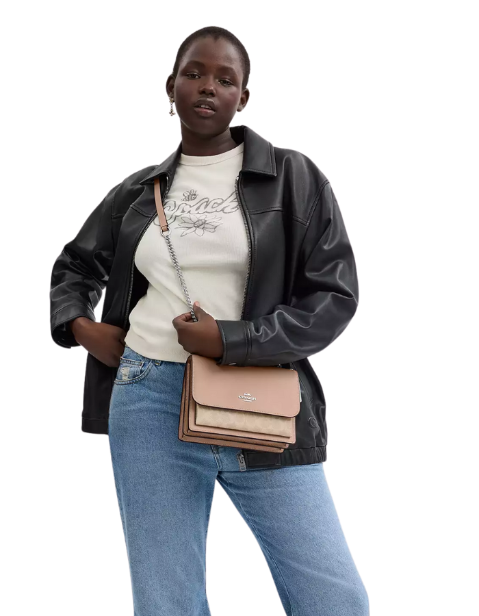 Klare Crossbody Bag In Signature Canvas