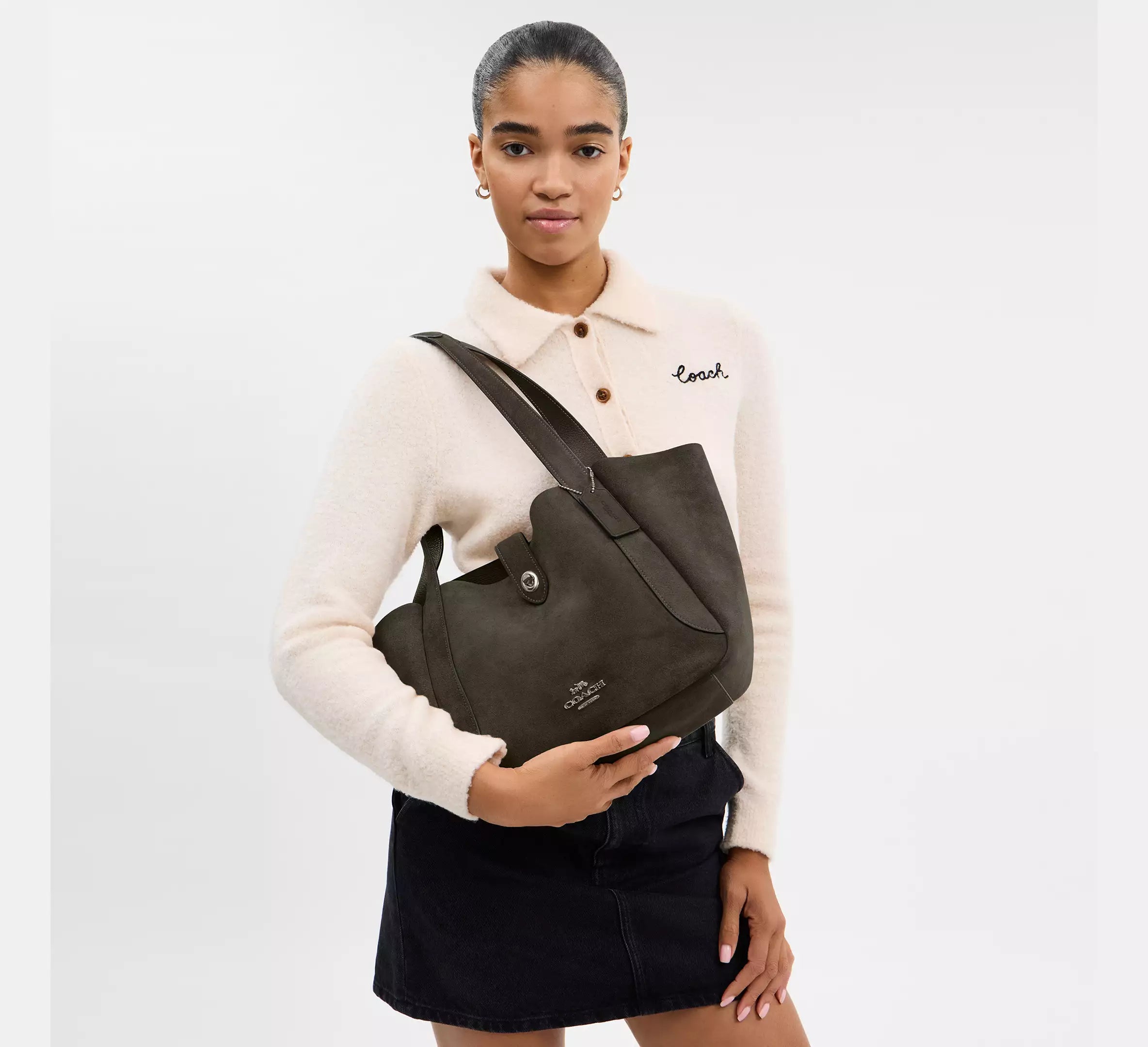 Hadley Turnlock Tote Bag