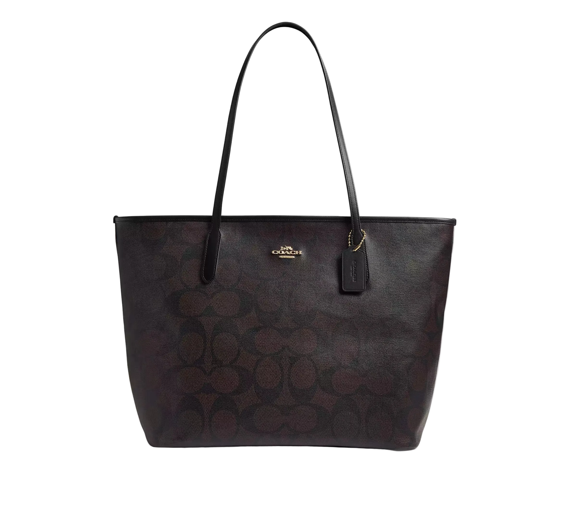 Large City Tote Bag In Maxi Signature Canvas