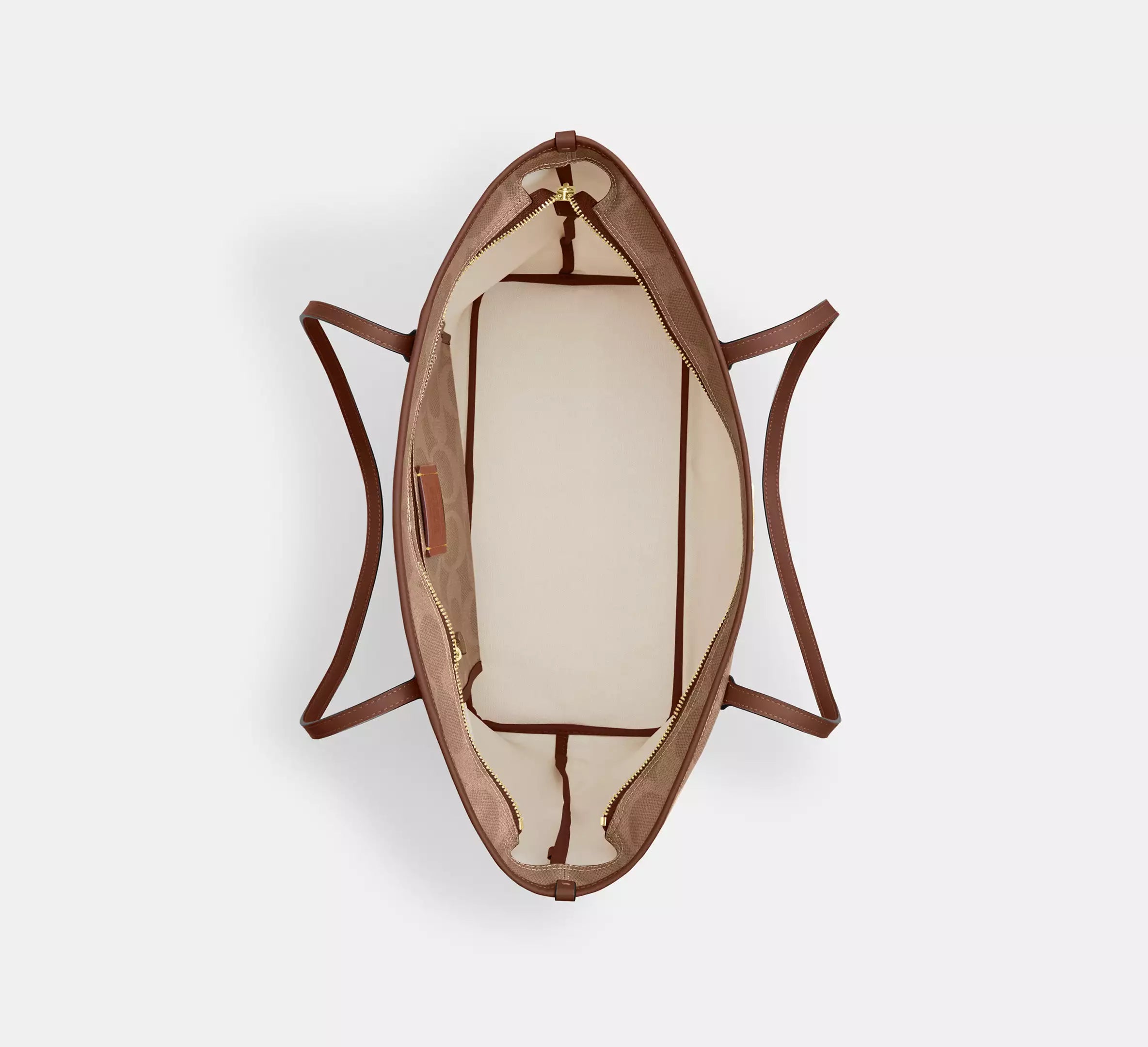 Large City Tote Bag In Maxi Signature Canvas